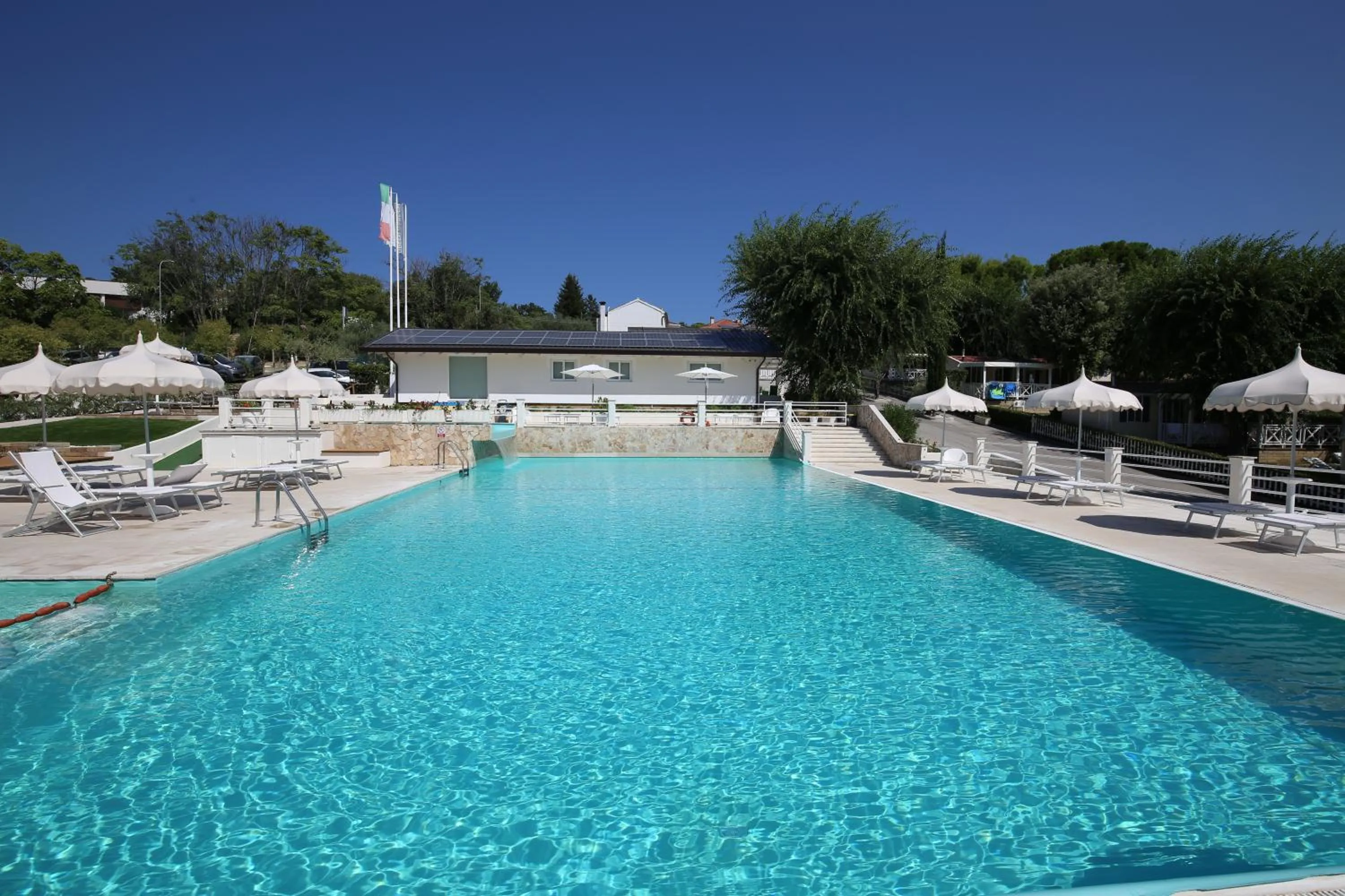 Swimming pool in Green Garden Village