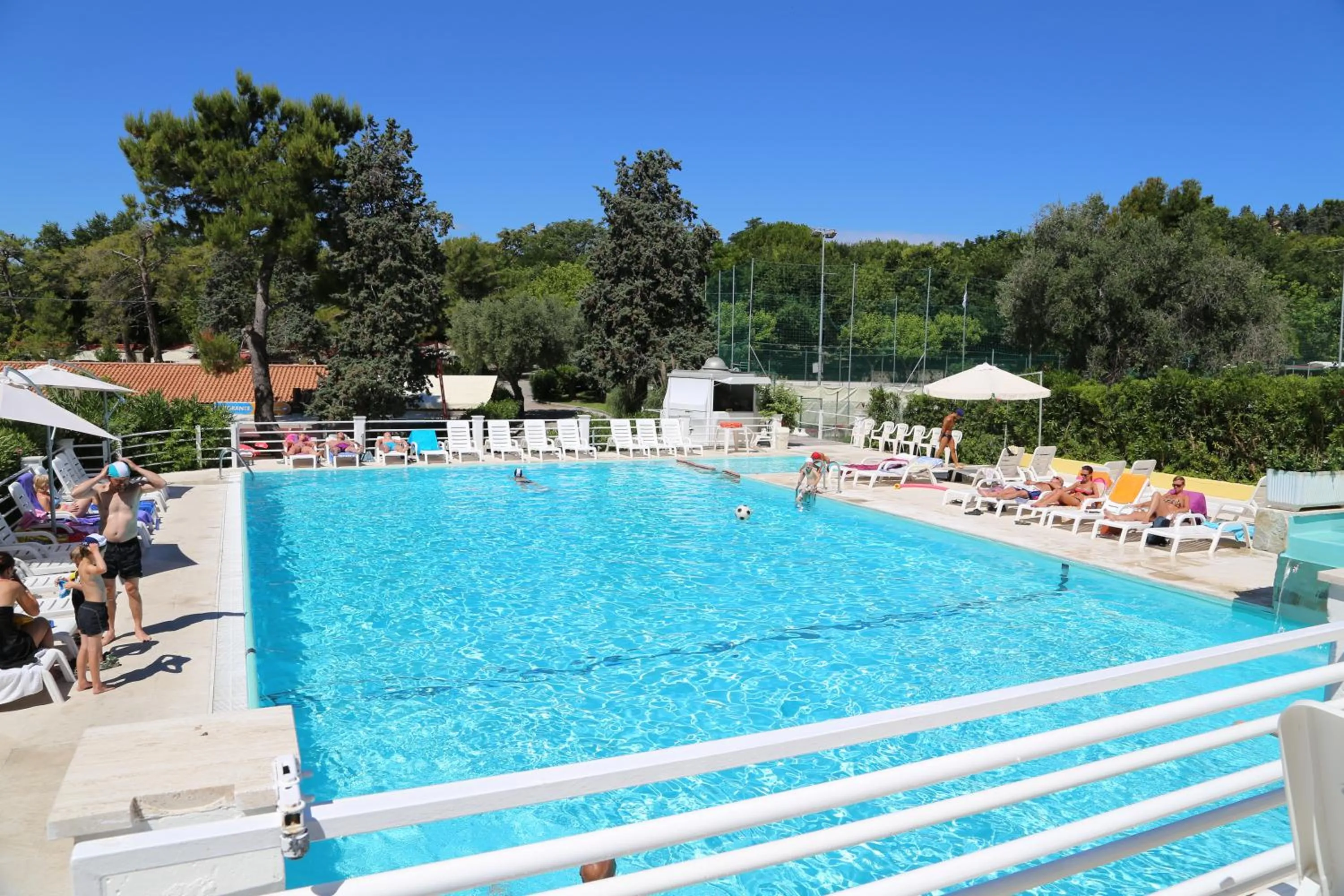 Swimming pool in Green Garden Village