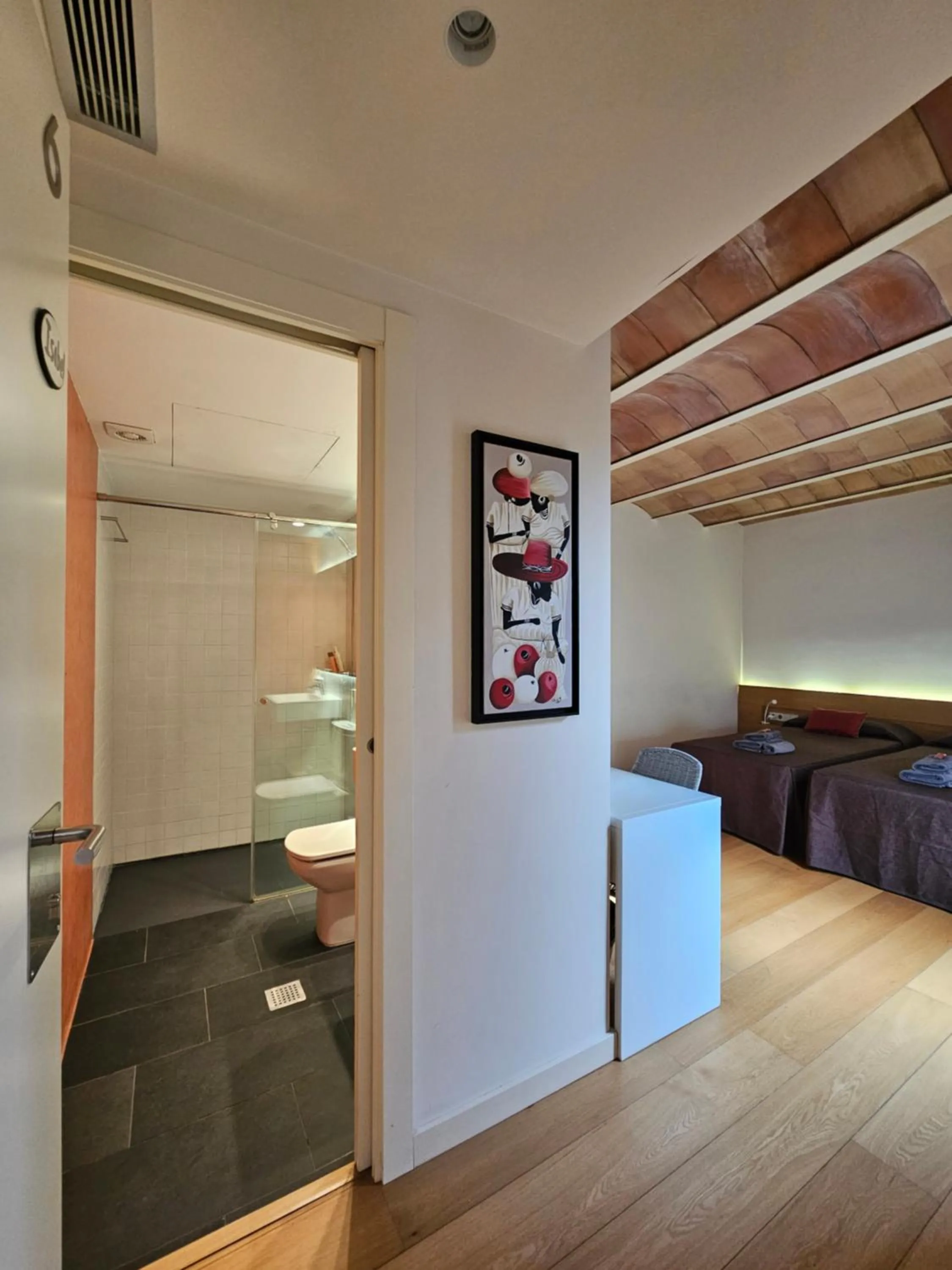 Toilet in Hotel Can Bo De Pau