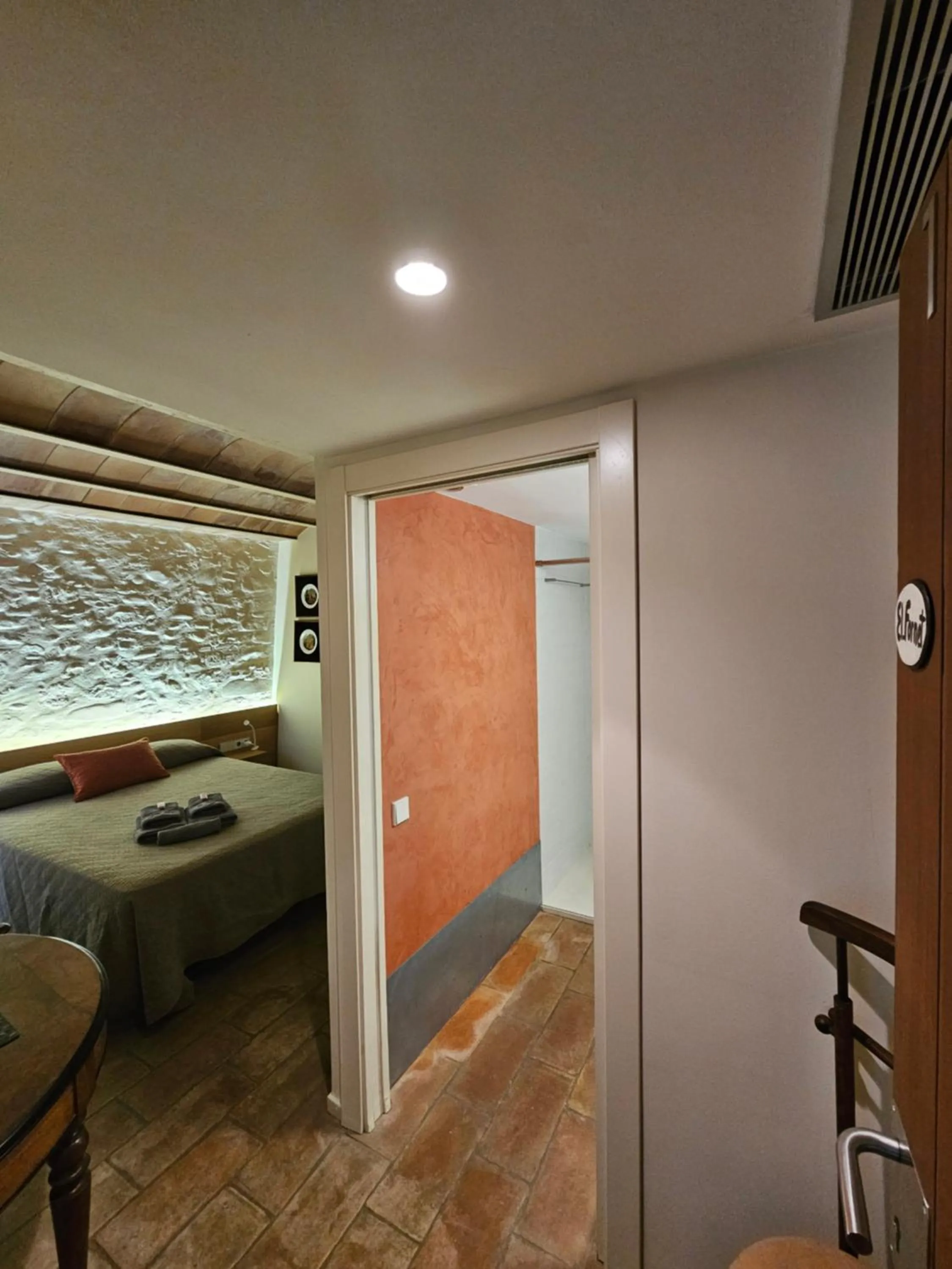 Bed in Hotel Can Bo De Pau