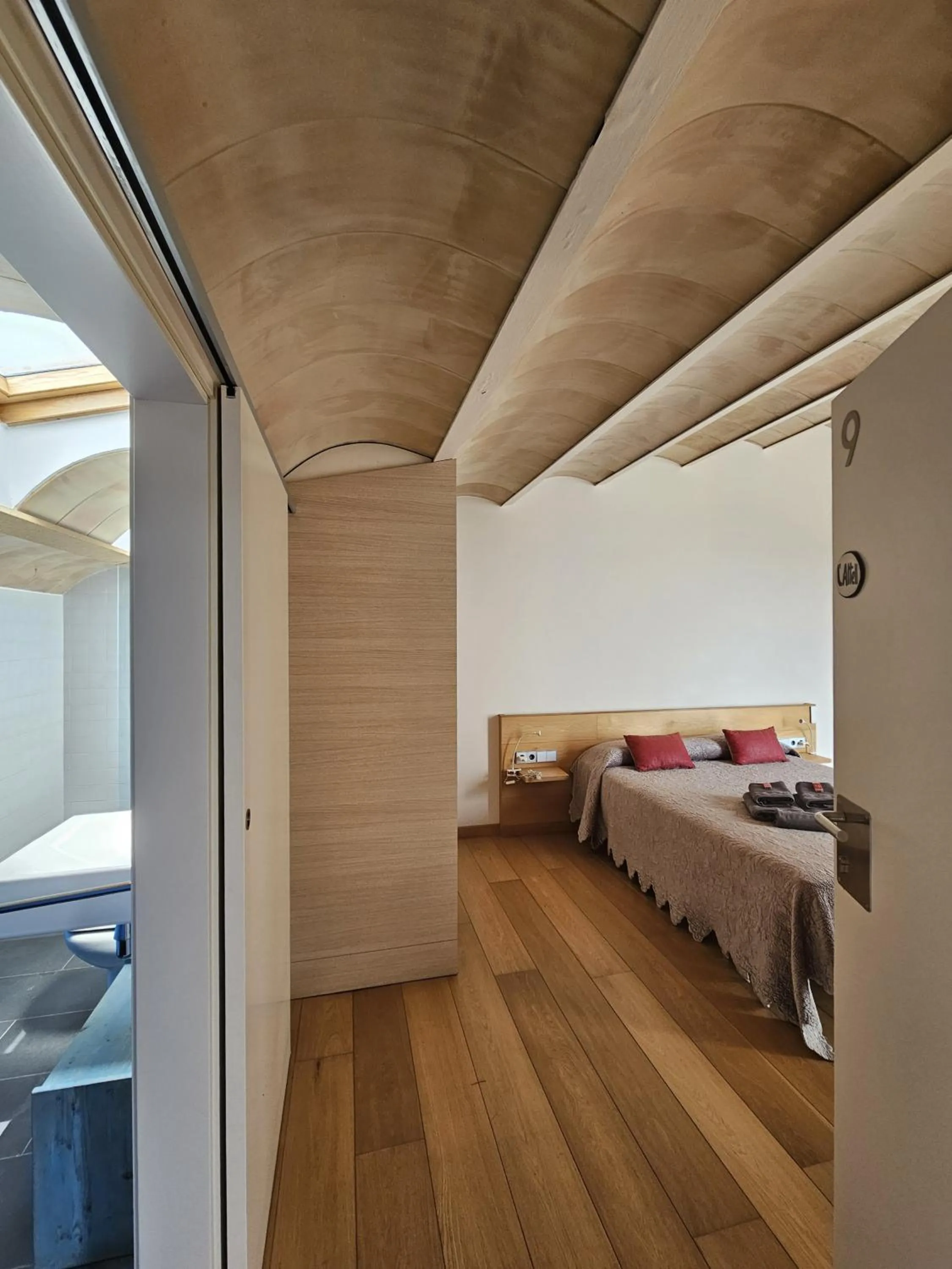 Bed in Hotel Can Bo De Pau