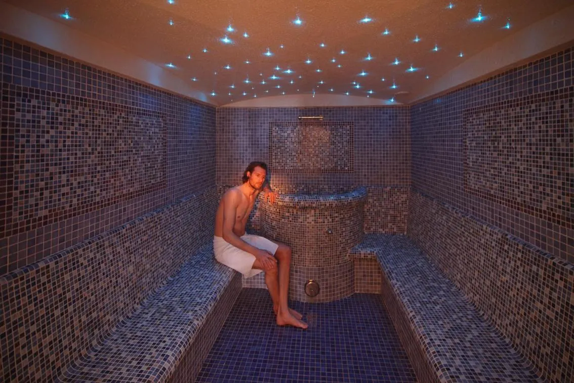 Steam room in Adults only Hotel Grafenstein