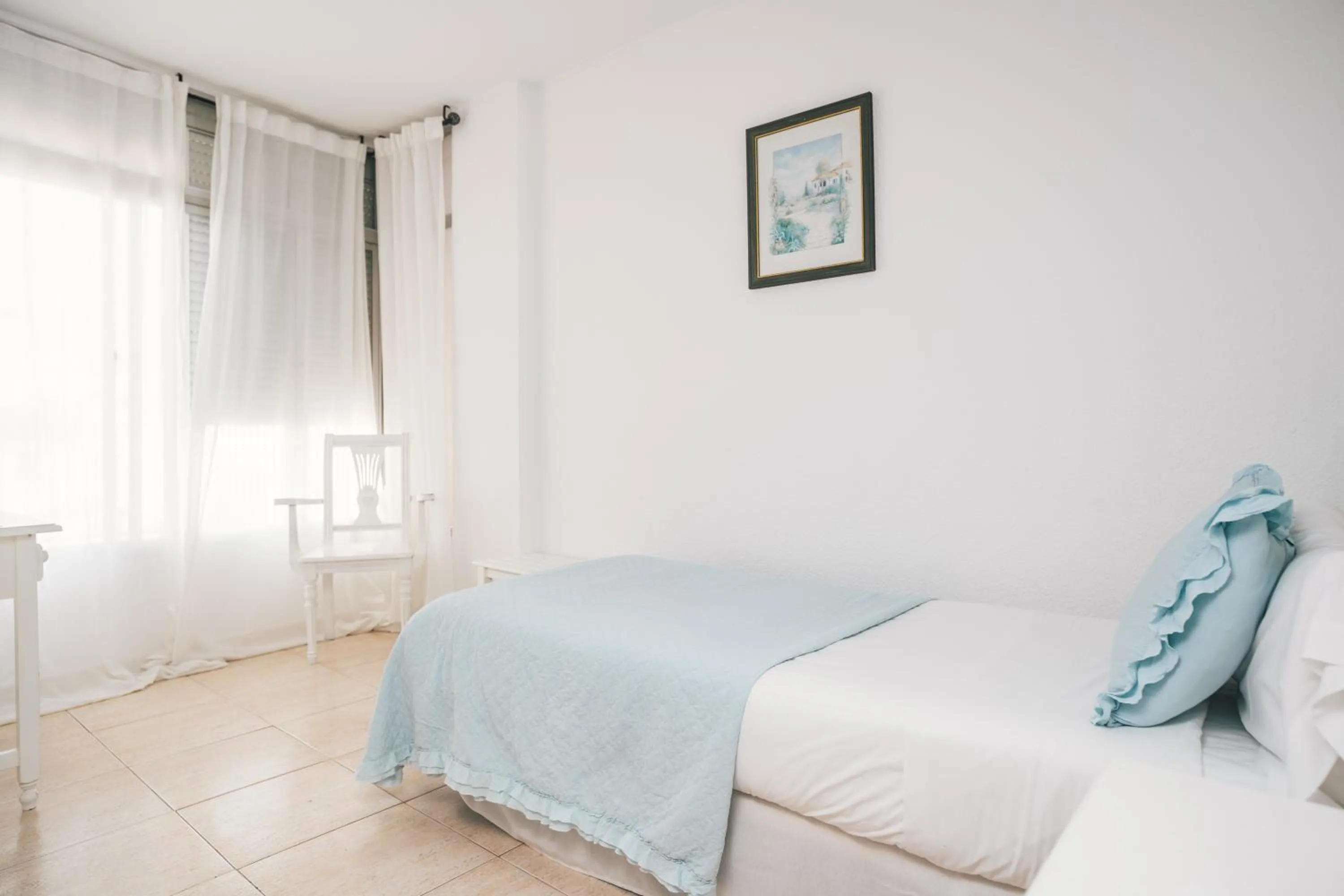 Decorative detail, Bed in Mare Estepona Hotel