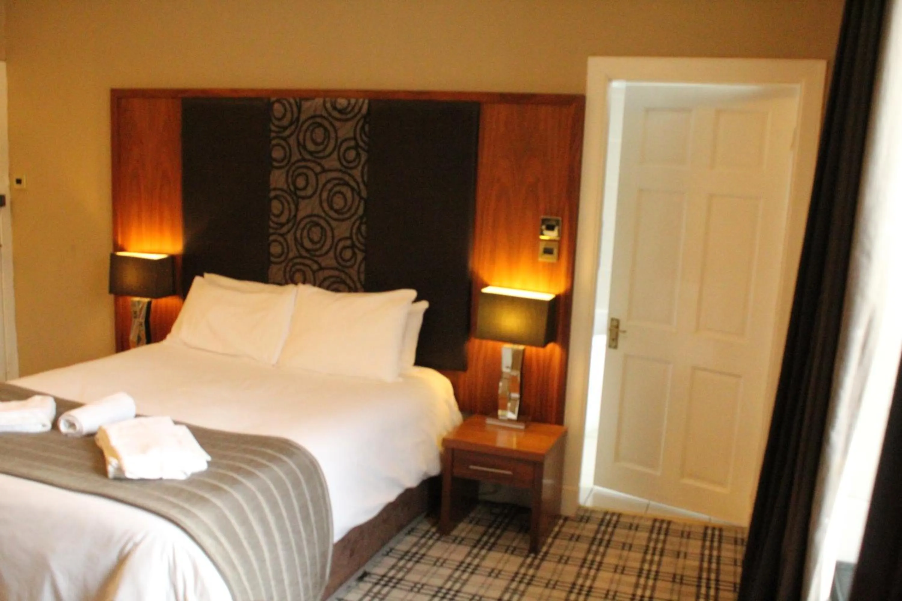 Bedroom, Bed in Glazert Country House Hotel