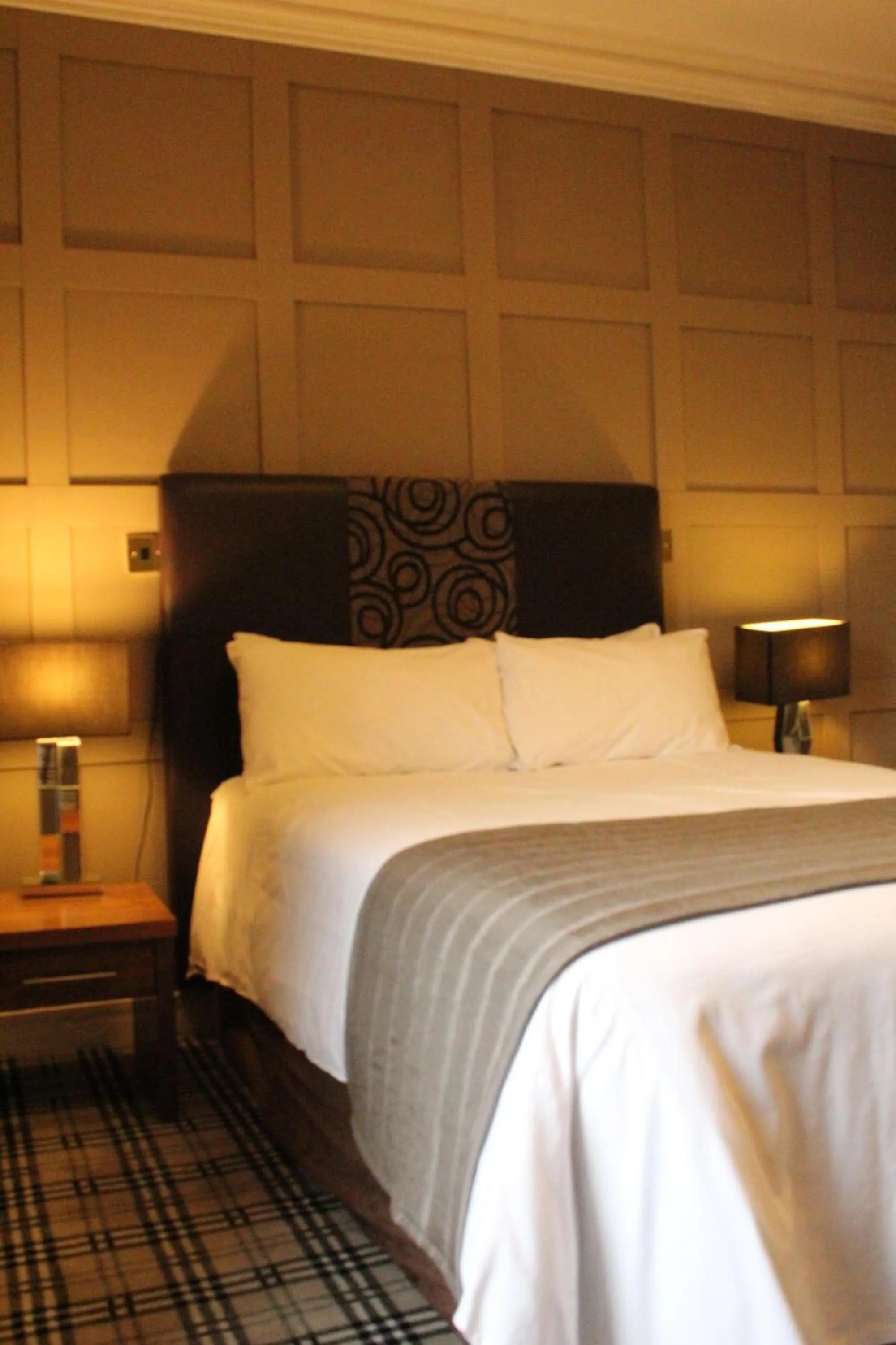 Bedroom, Bed in Glazert Country House Hotel