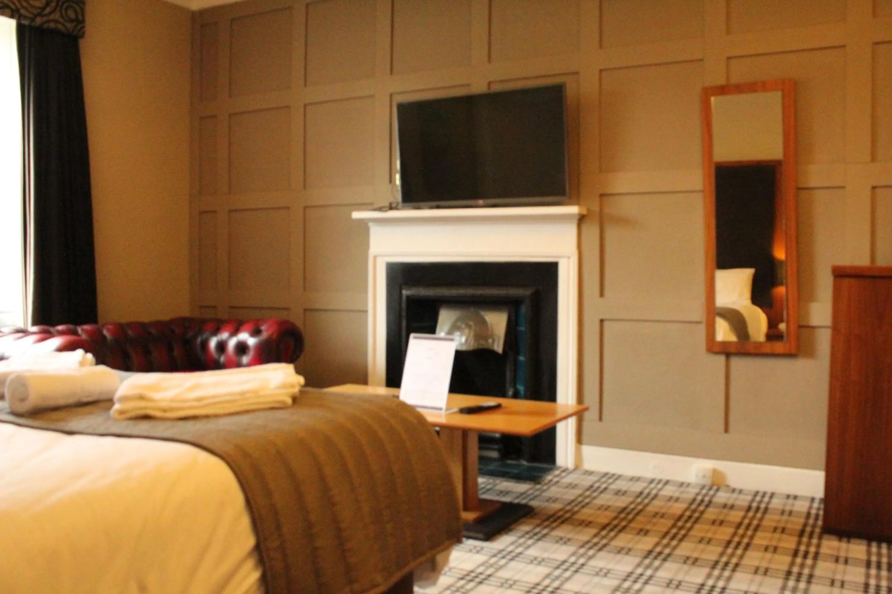 Bedroom, Bed in Glazert Country House Hotel