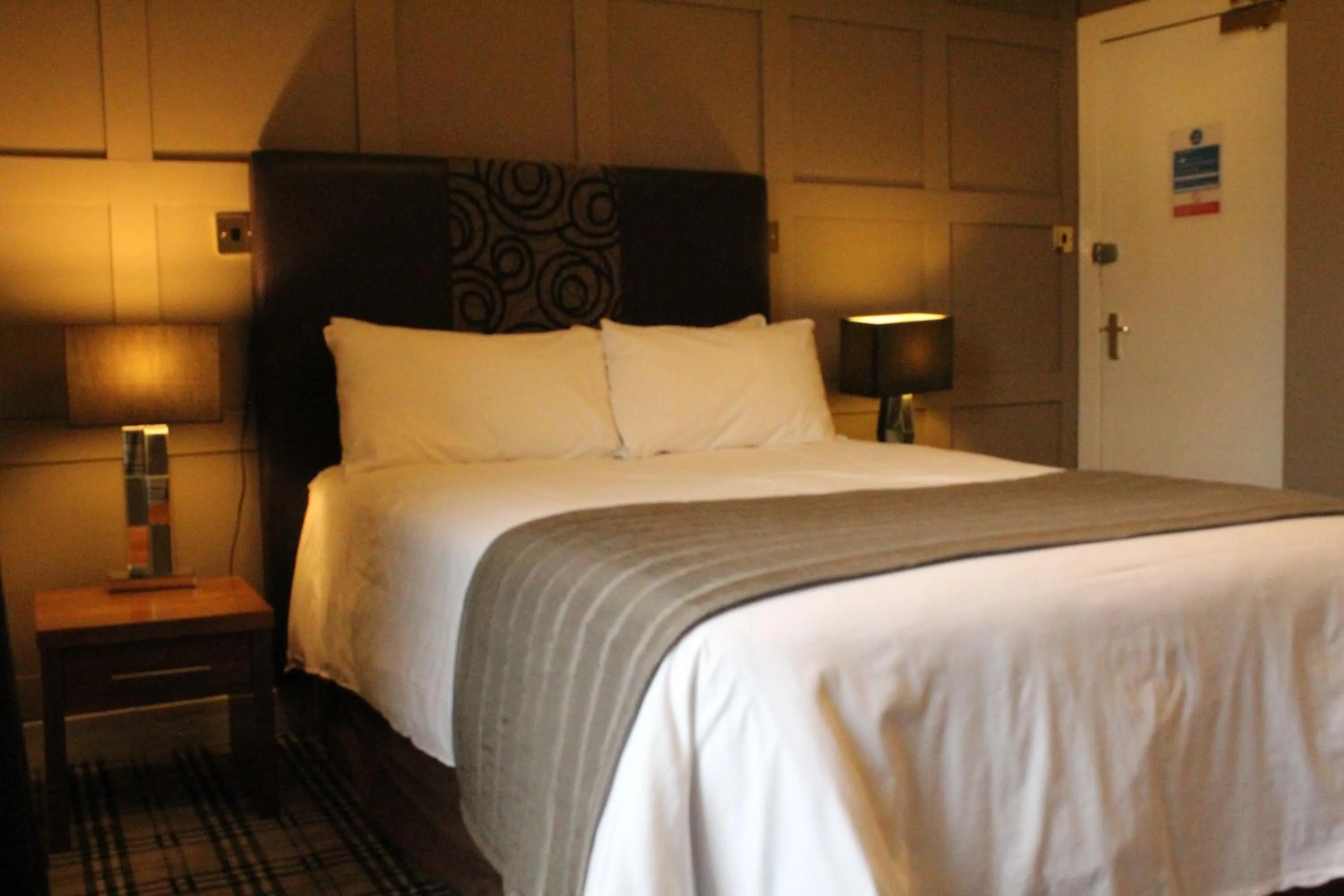 Bedroom, Bed in Glazert Country House Hotel