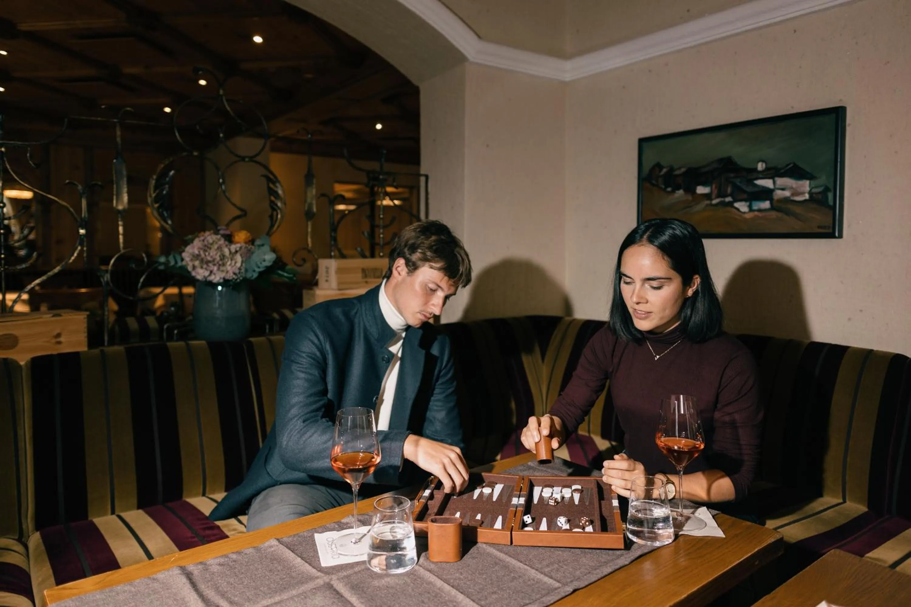 Lounge or bar in Gourmet & Wine Hotel Austria - 4 Sterne superior - Ski In Ski Out