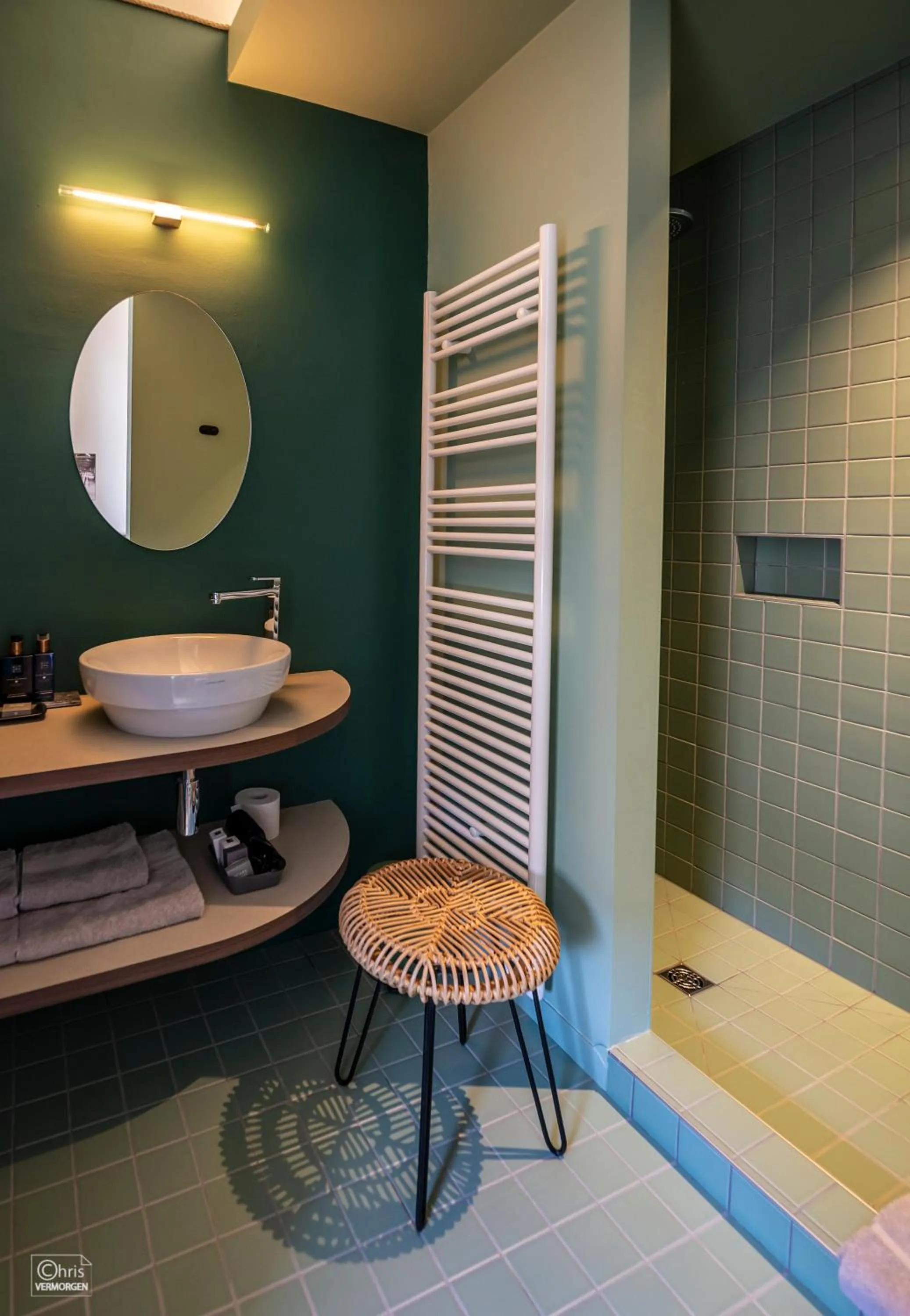 Bathroom in B&B La Corderie