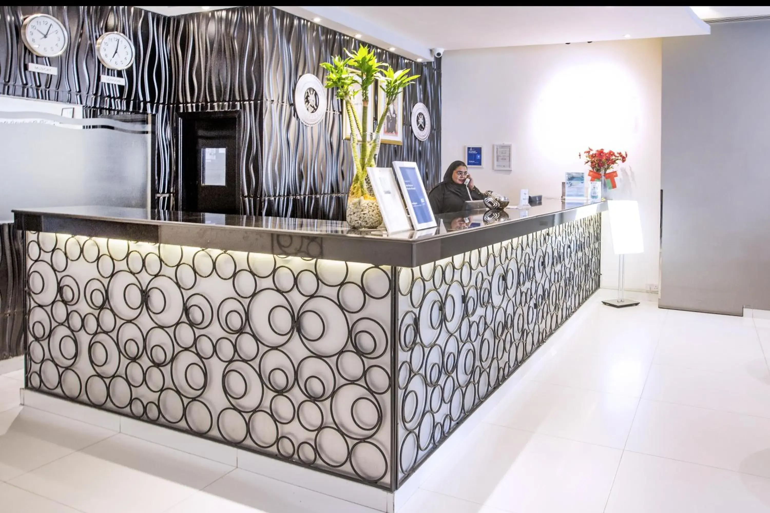 Lobby or reception in Best Western Premier Muscat Lobby or reception in Best Western Premier Muscat