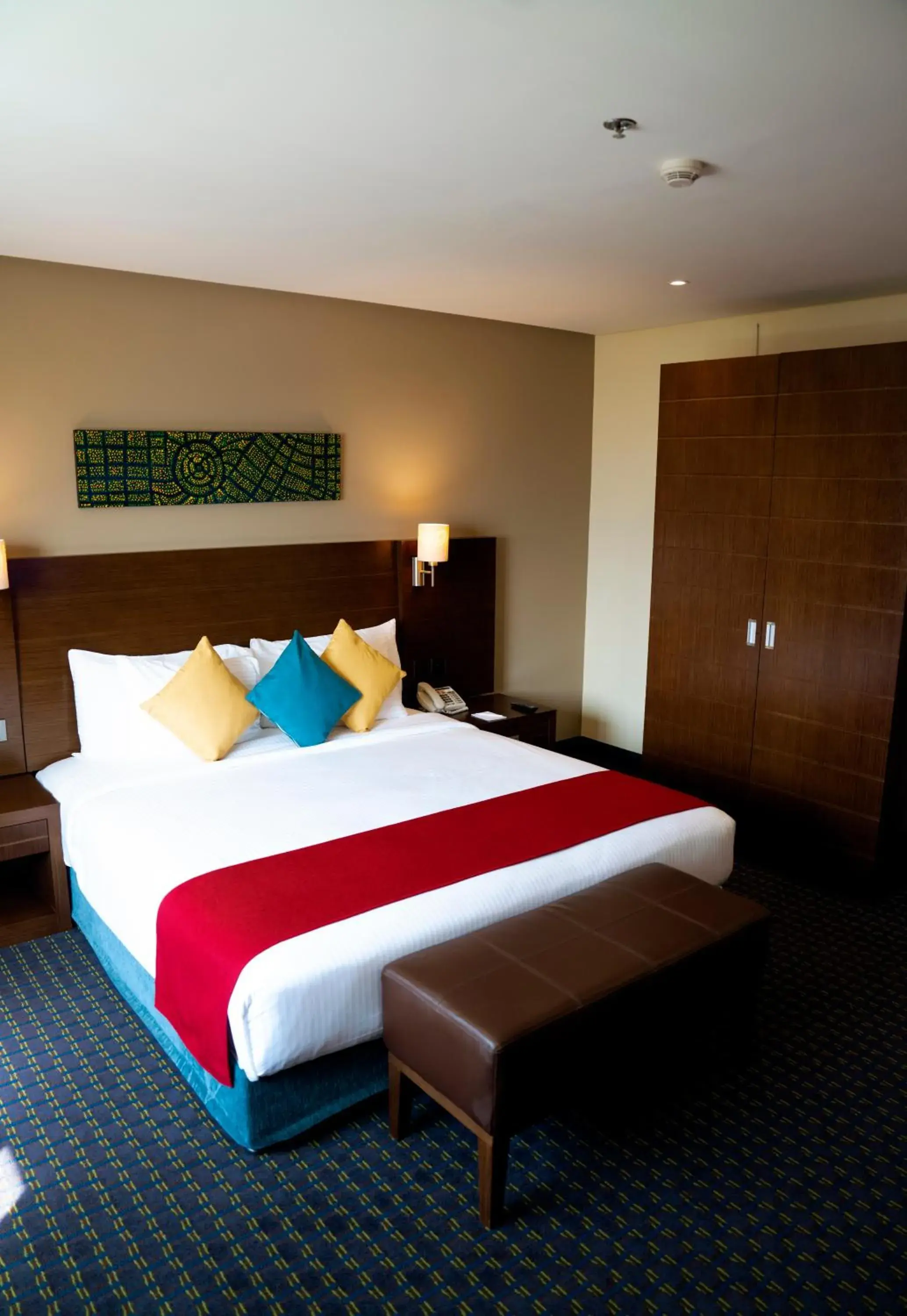 Bed in Best Western Premier Muscat Bed in Best Western Premier Muscat