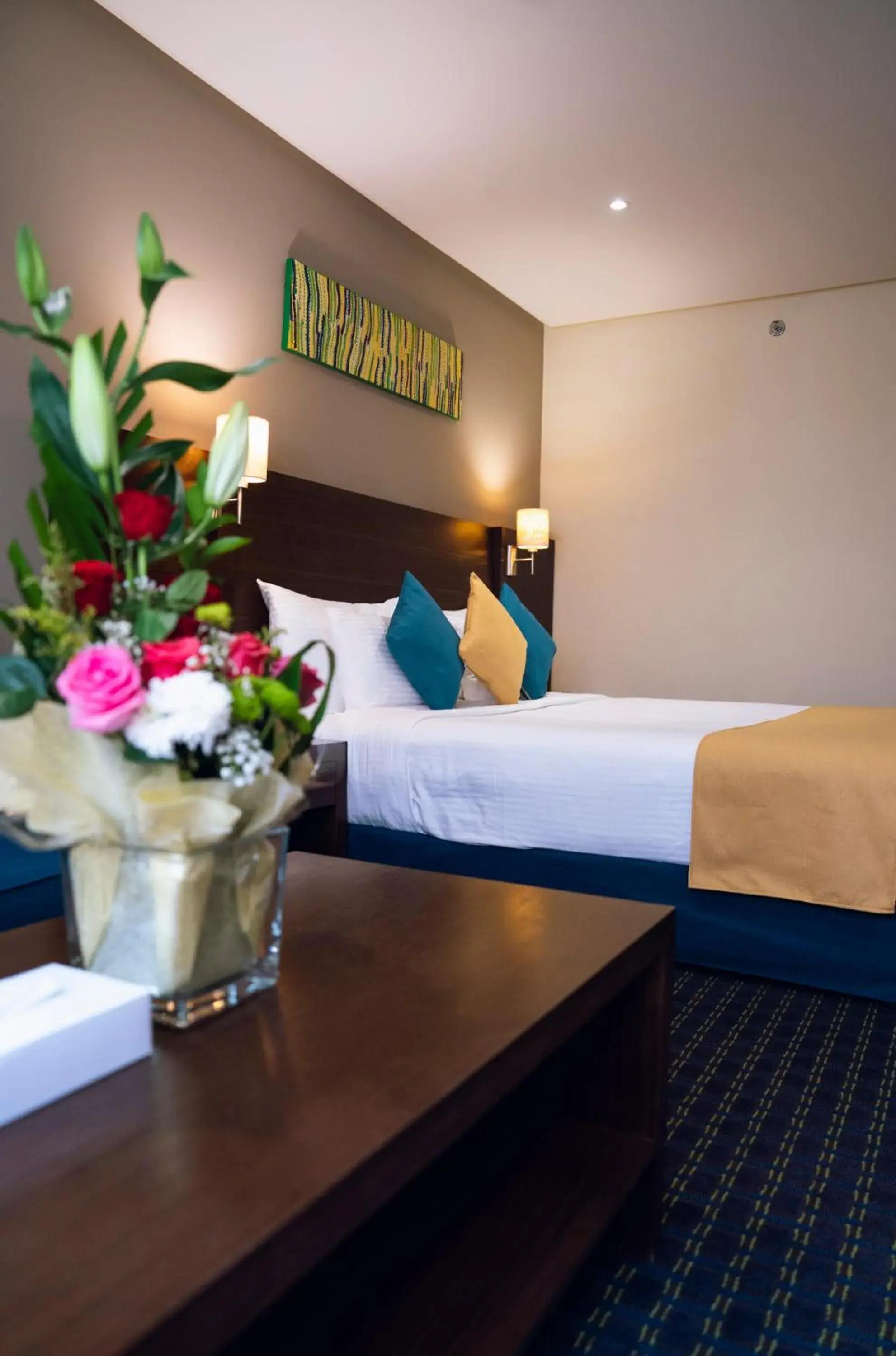 Bed in Best Western Premier Muscat Bed in Best Western Premier Muscat