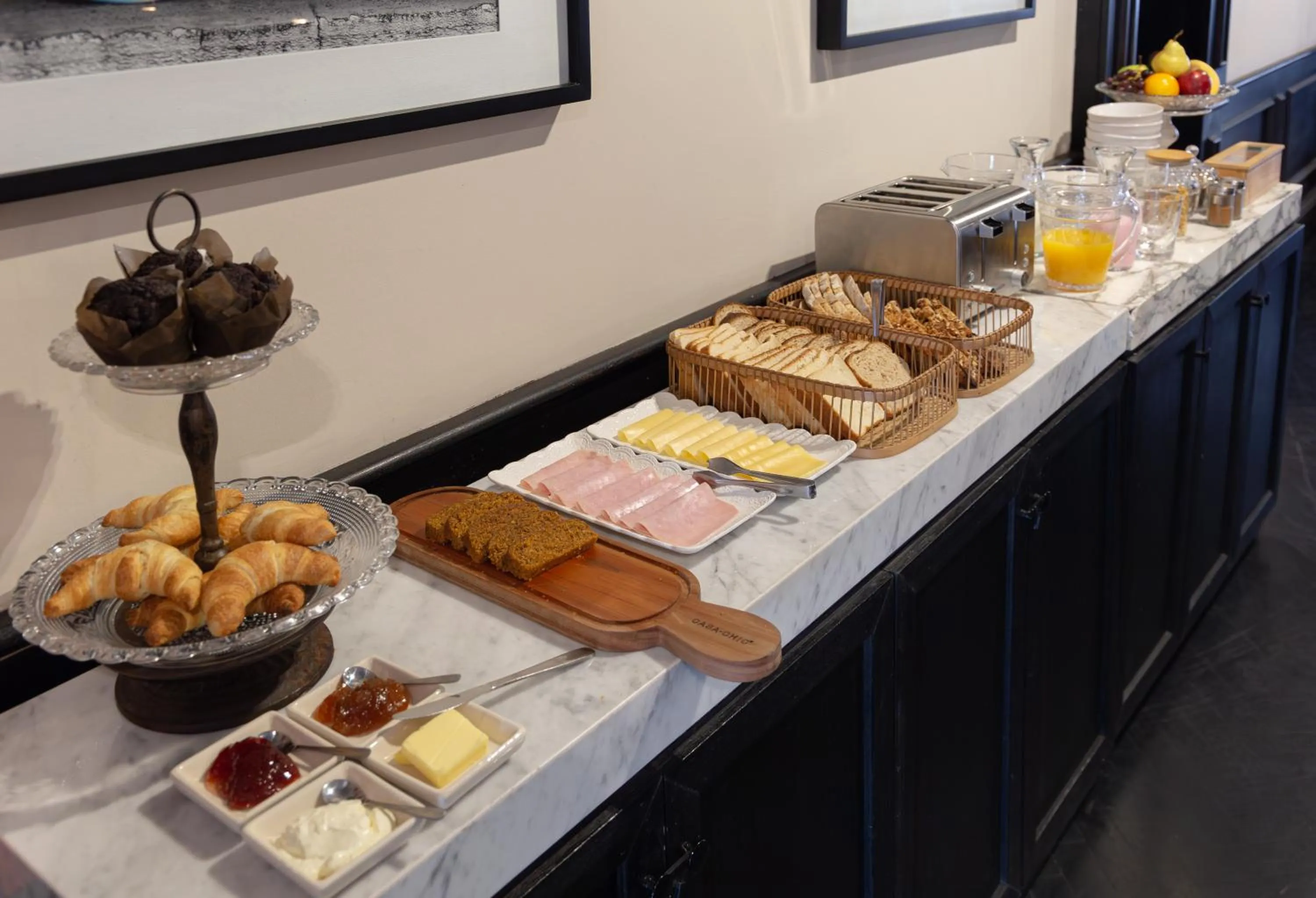 Buffet breakfast in Casa Chic Palermo Soho