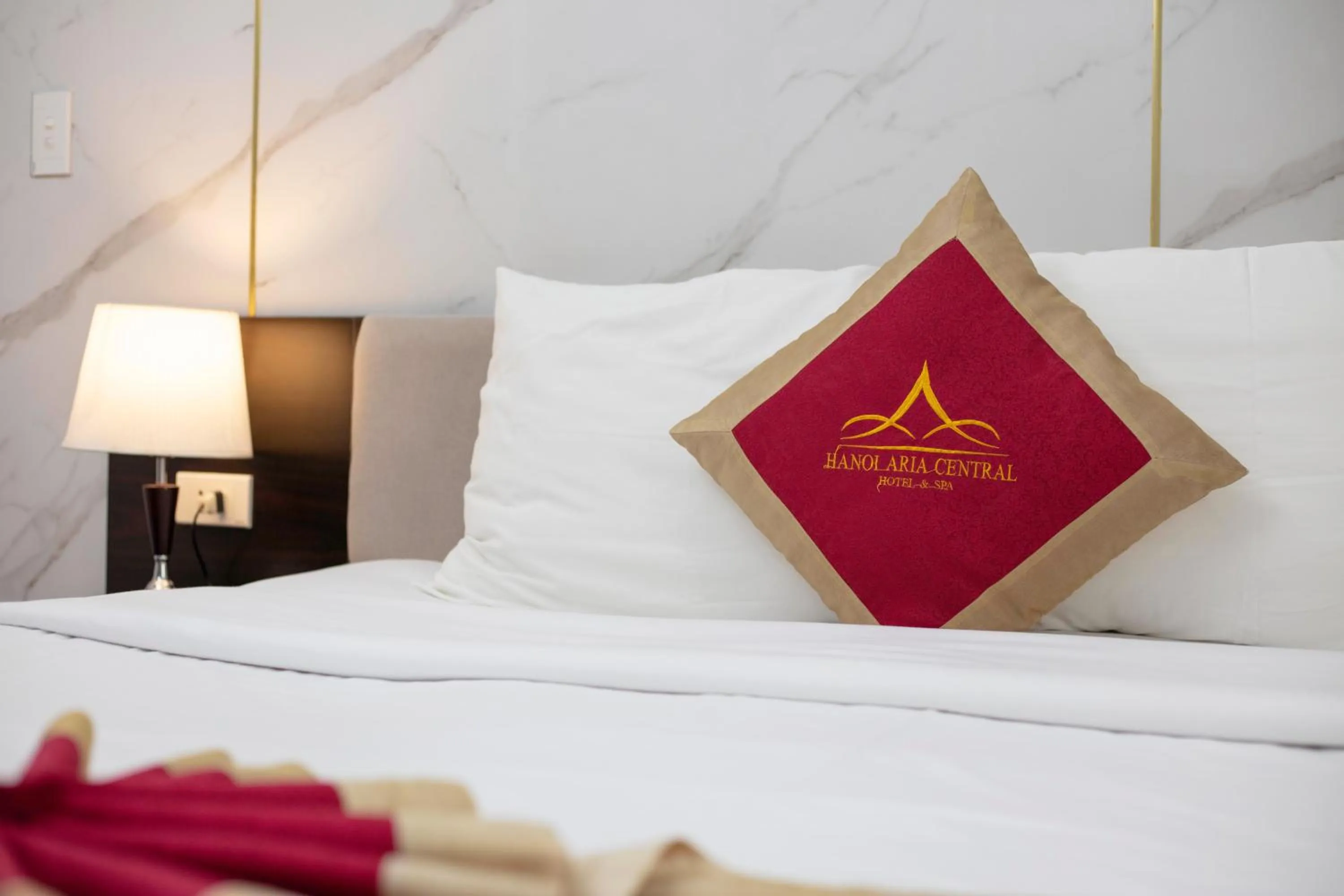 Bed in Hanoi Aria Central Hotel & Spa