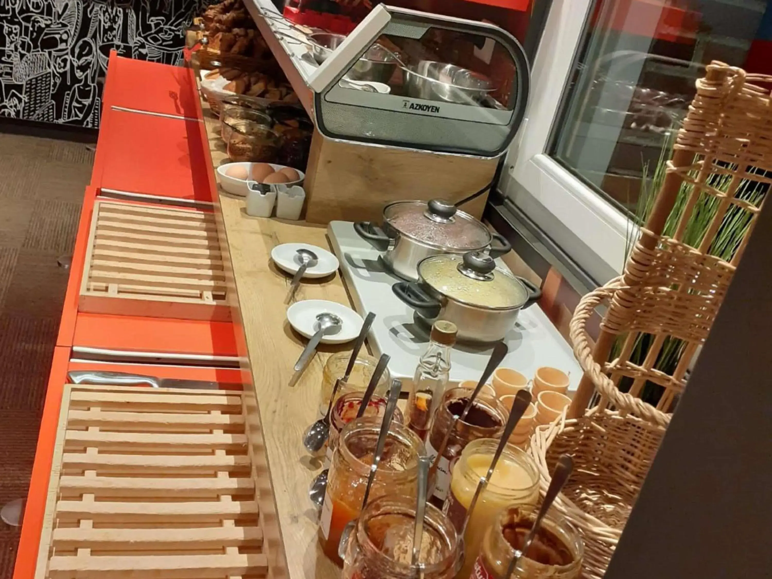 Breakfast in ibis les Etangs des Moines Breakfast in ibis les Etangs des Moines