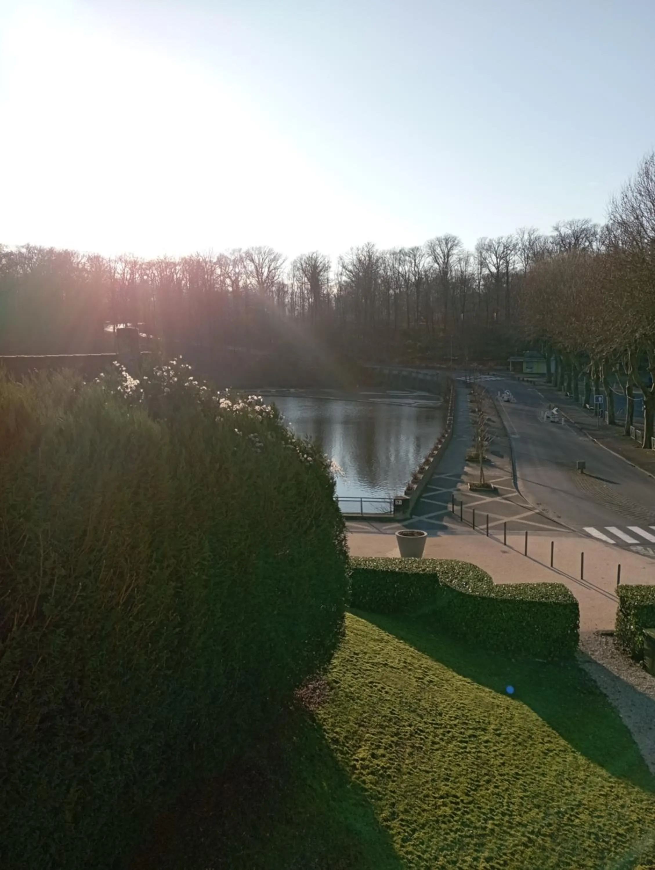 View (from property/room) in ibis les Etangs des Moines