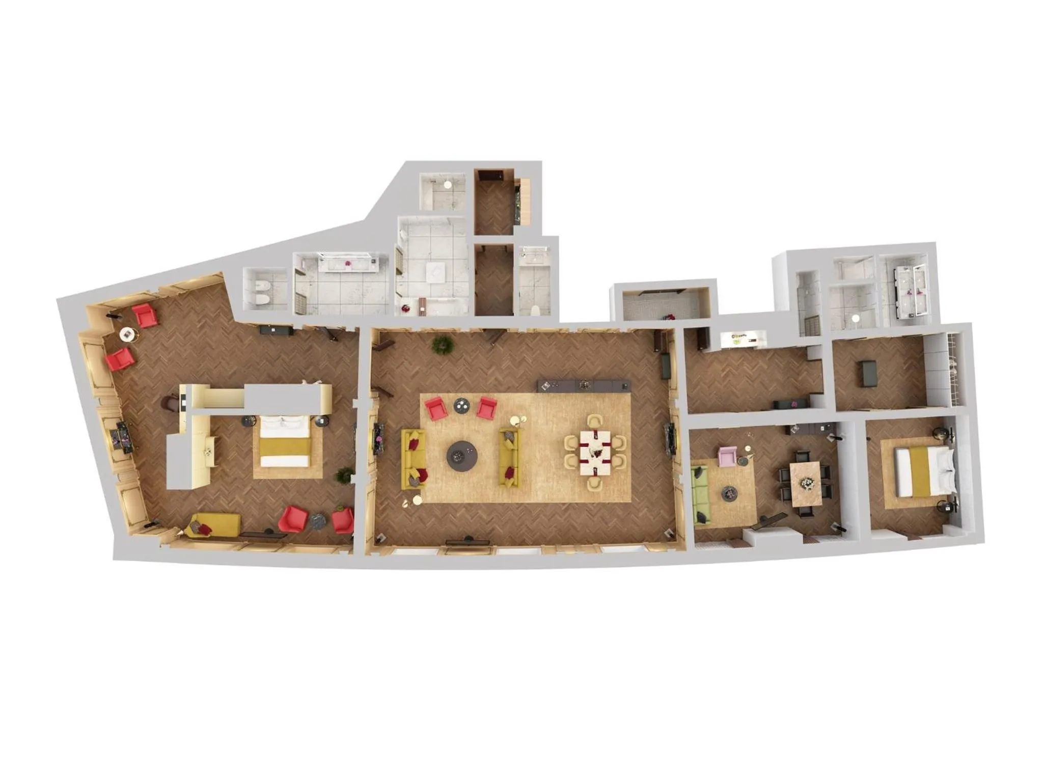 Photo of the whole room in Hotel Cafe Royal