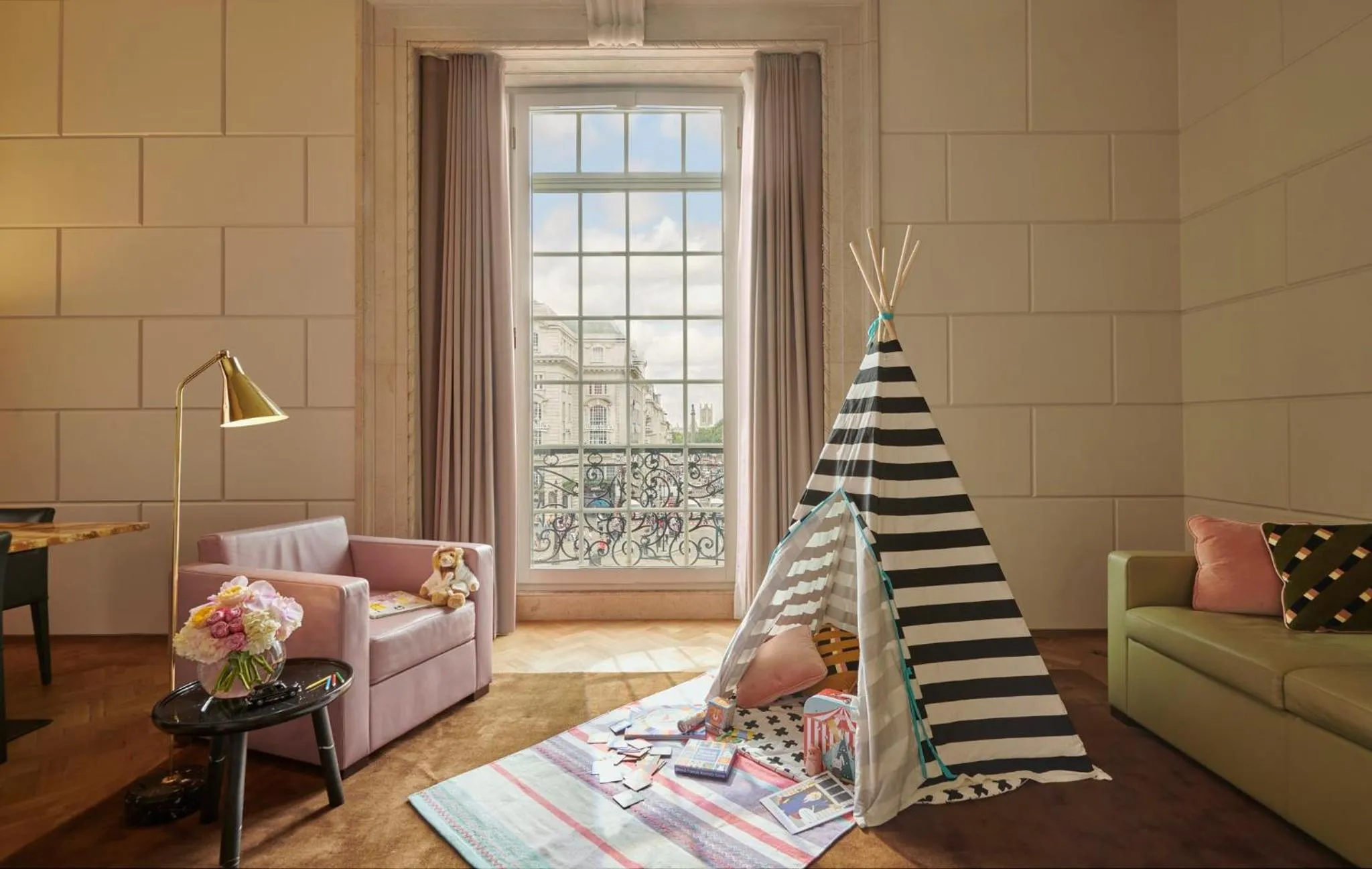 Children play ground in Hotel Cafe Royal