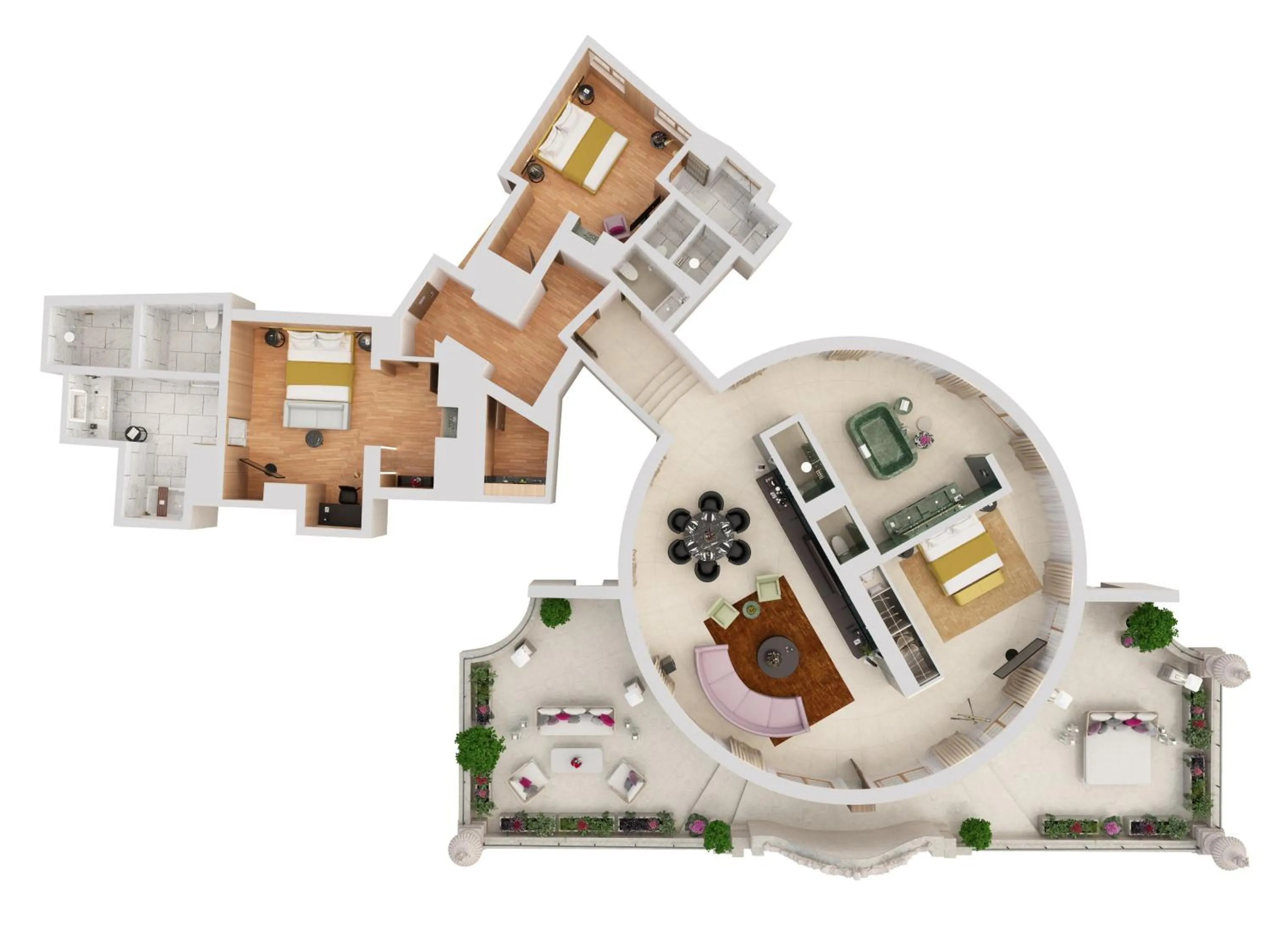 Floor plan in Hotel Cafe Royal