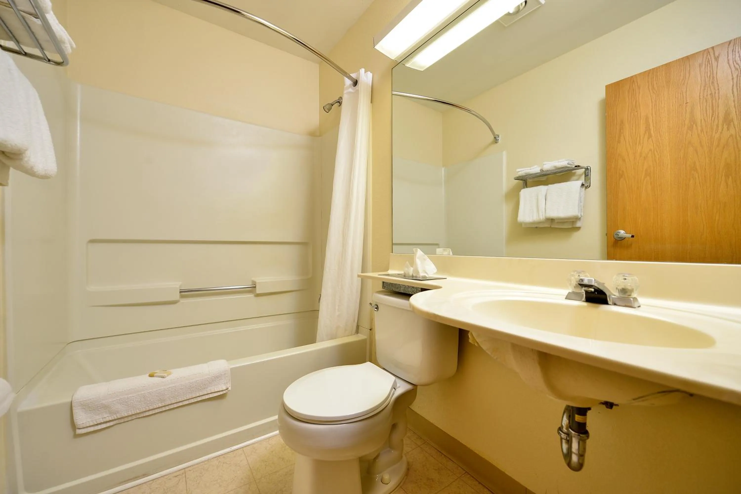 Bathroom in Americas Best Value Inn - East Syracuse