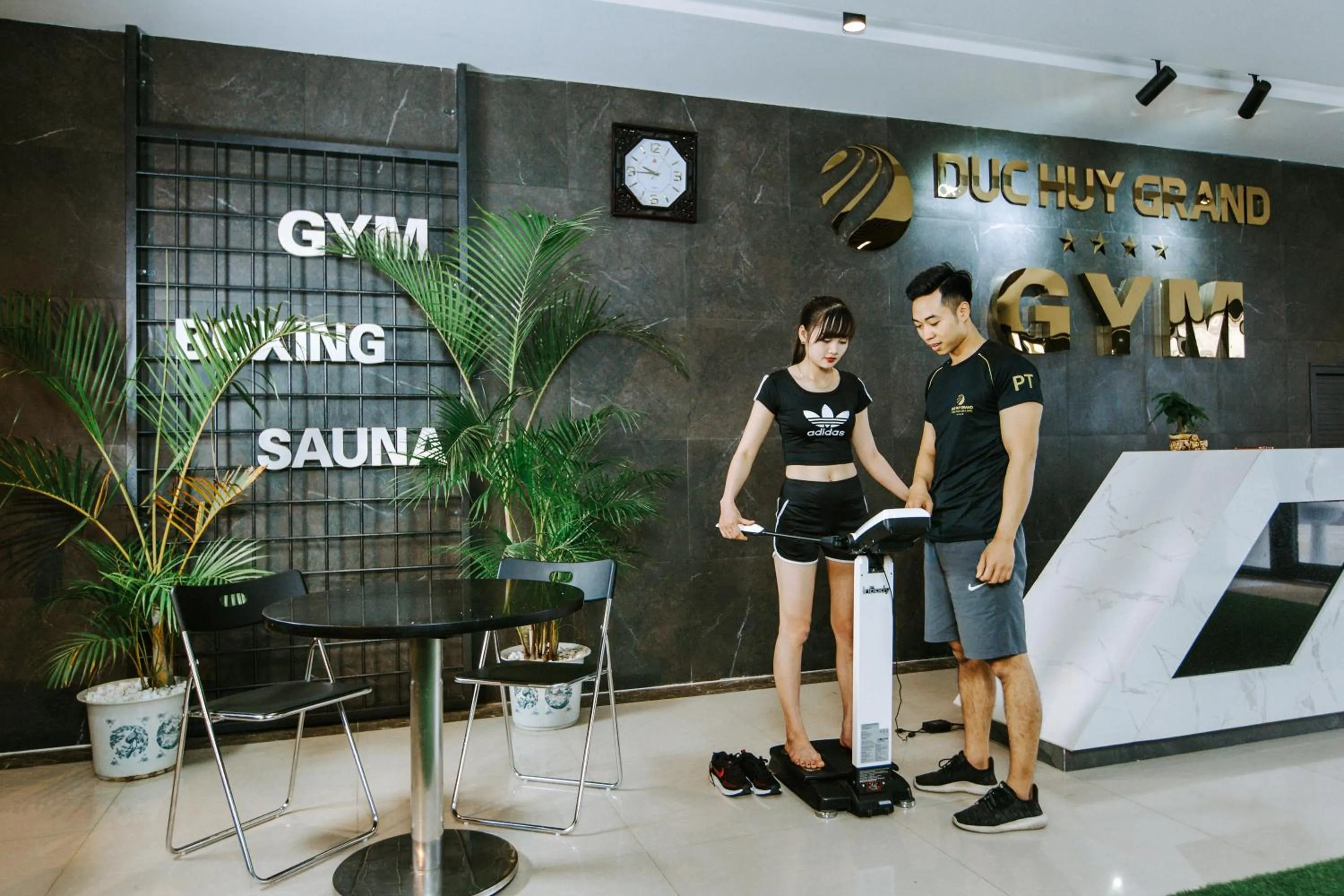 Staff in Duc Huy Grand Hotel and Spa