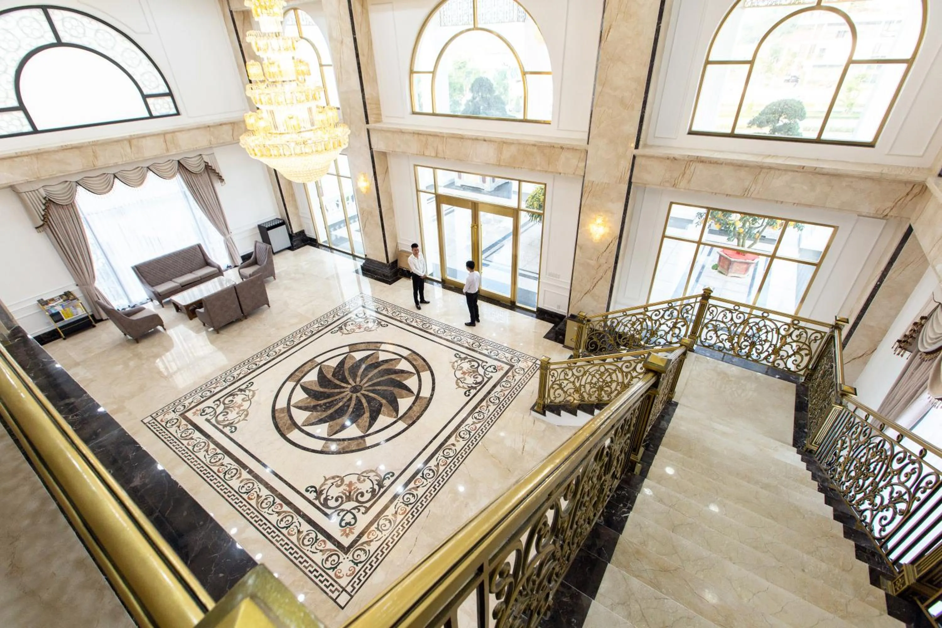 Lobby or reception in Duc Huy Grand Hotel and Spa