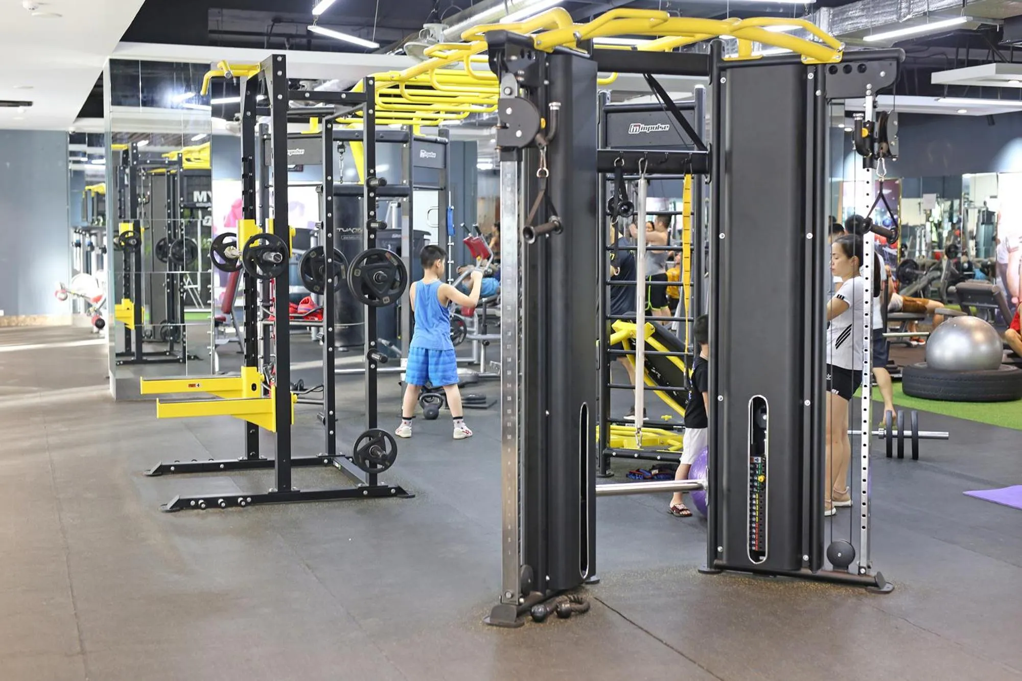 Fitness centre/facilities in Duc Huy Grand Hotel and Spa