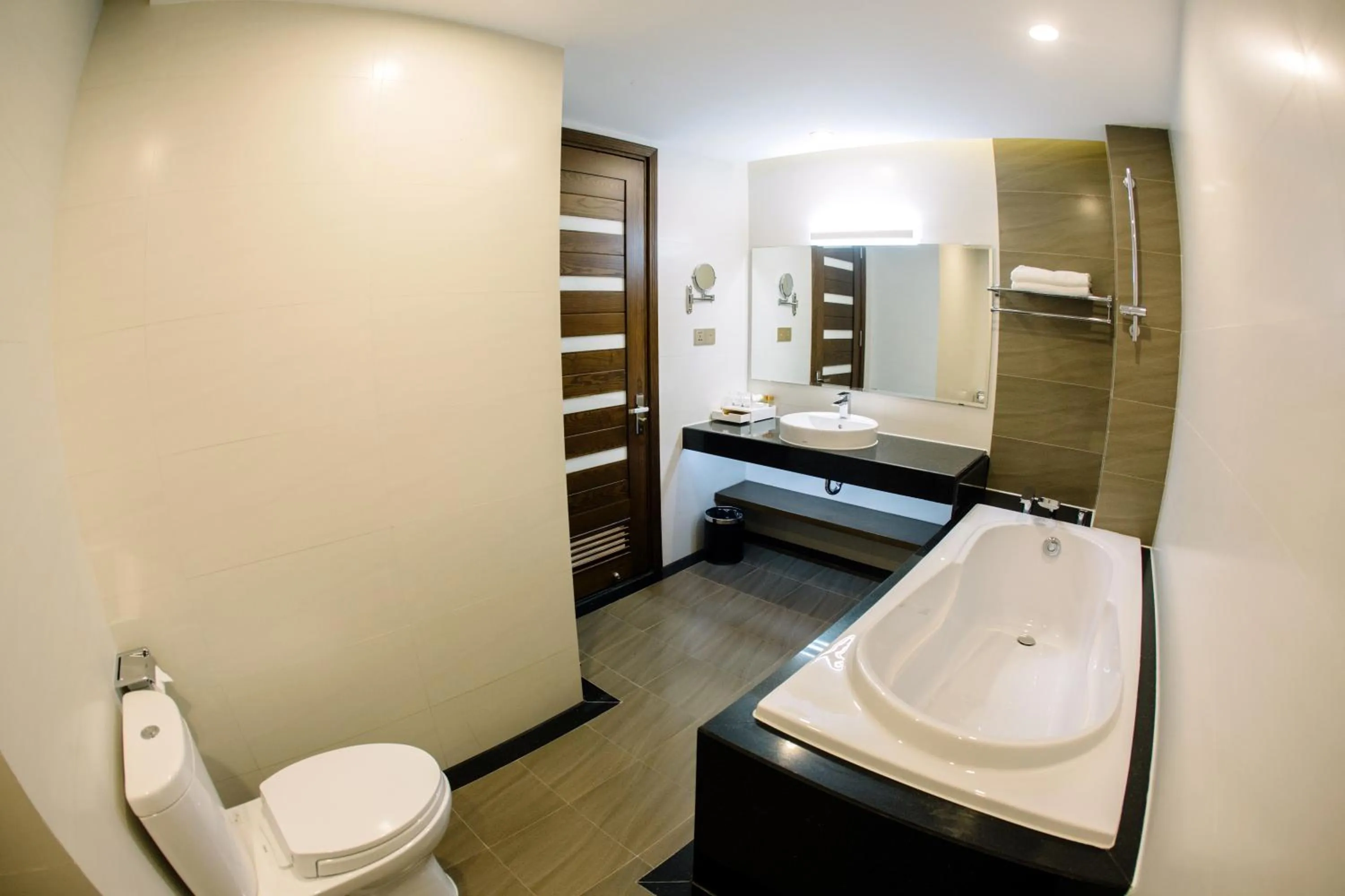 Bathroom in Duc Huy Grand Hotel and Spa