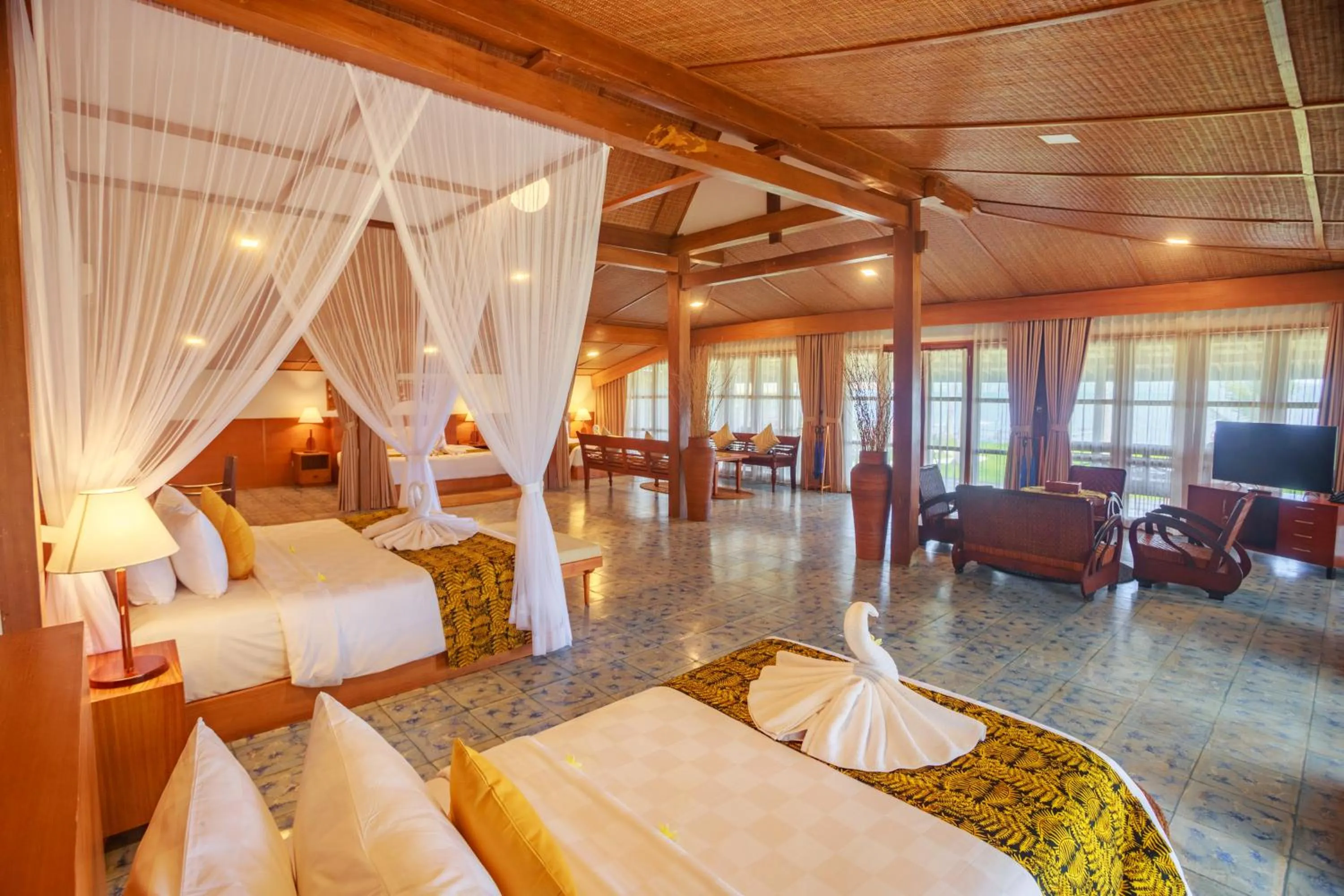 Photo of the whole room, Bed in Villa So Long Banyuwangi - Ijen