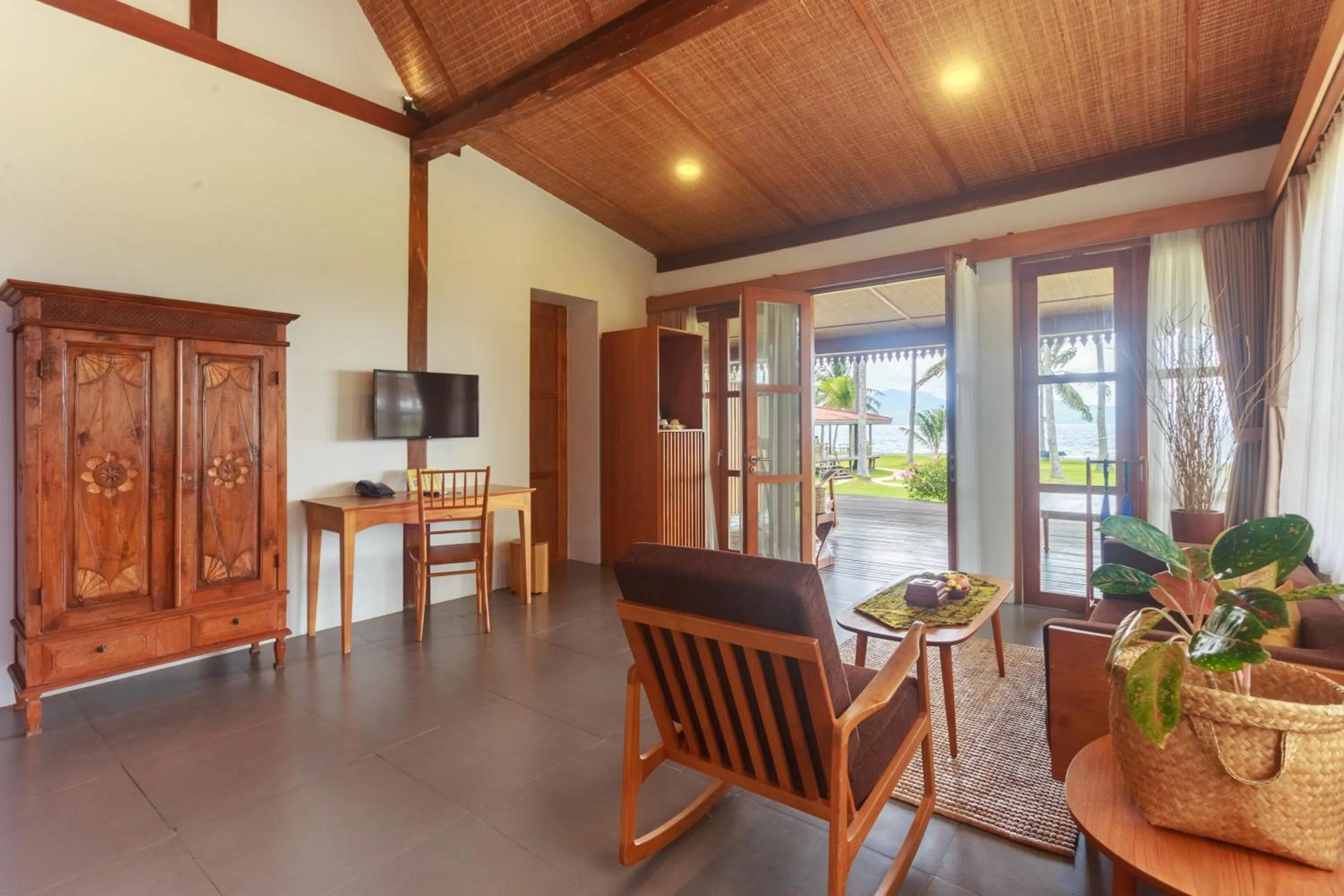 Seating area in Villa So Long Banyuwangi - Ijen