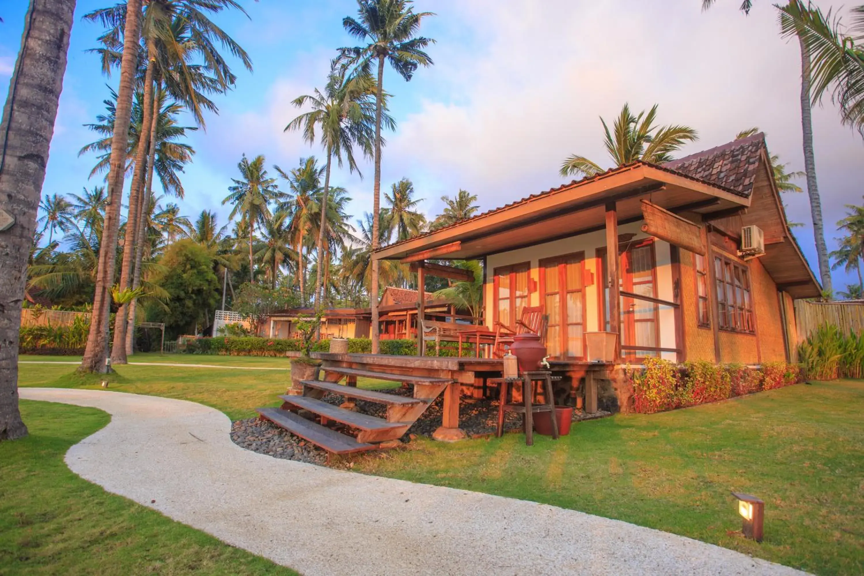 Premier Cottage Ocean Twin Bed with Sea View in Villa So Long Banyuwangi - Ijen Premier Cottage Ocean Twin Bed with Sea View in Villa So Long Banyuwangi - Ijen