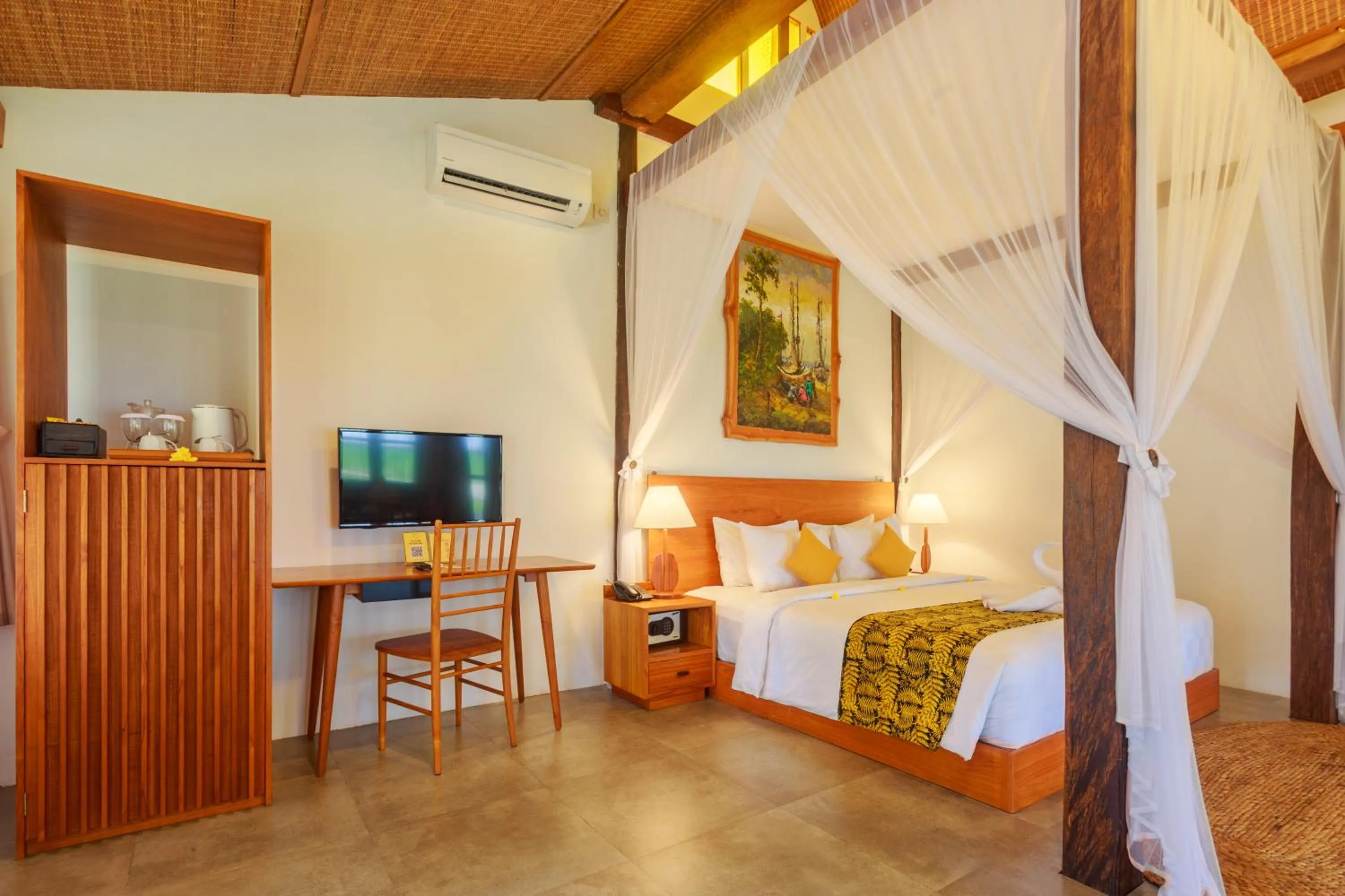 Bedroom, Bed in Villa So Long Banyuwangi - Ijen