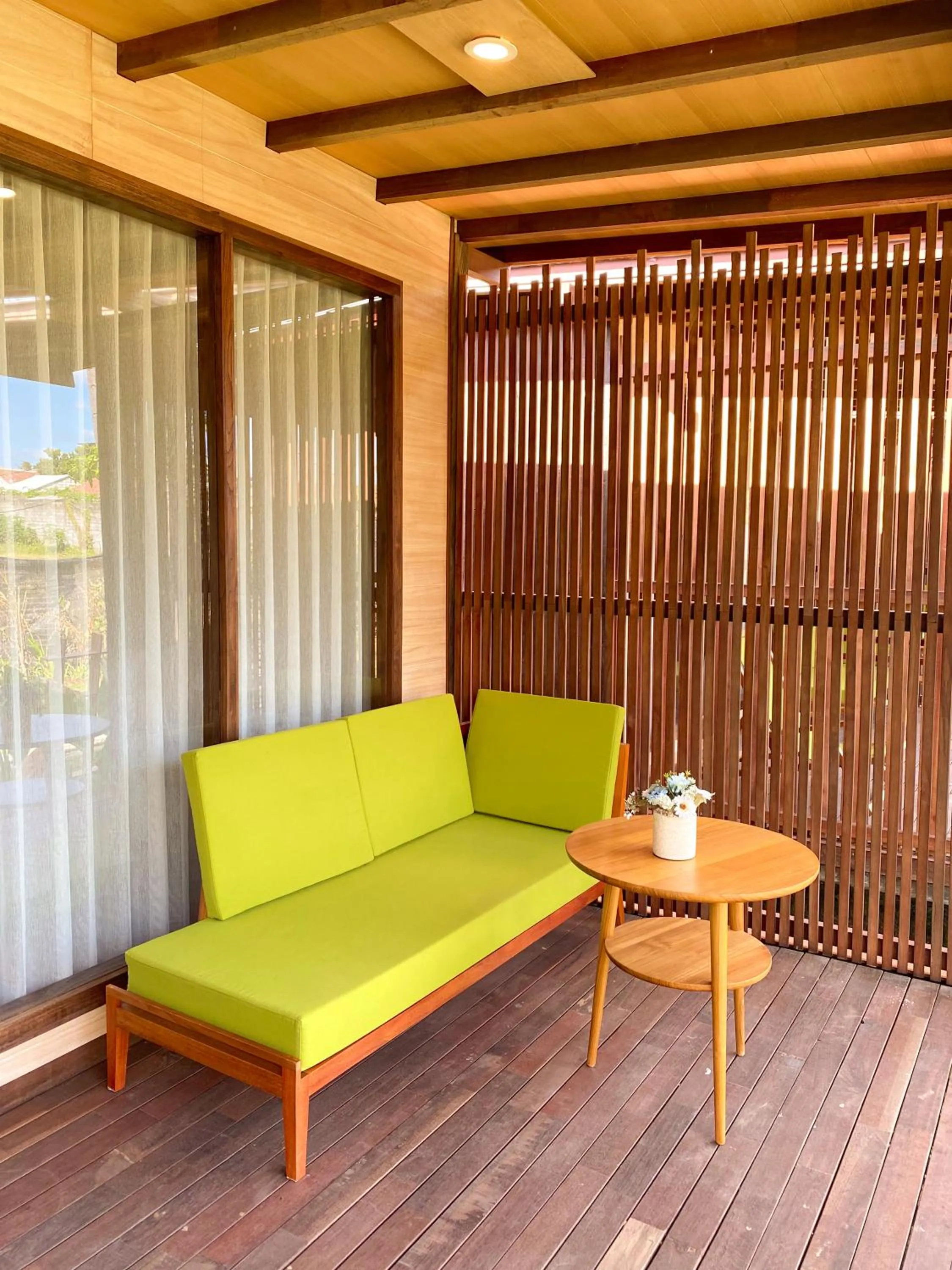 Seating area in Villa So Long Banyuwangi - Ijen