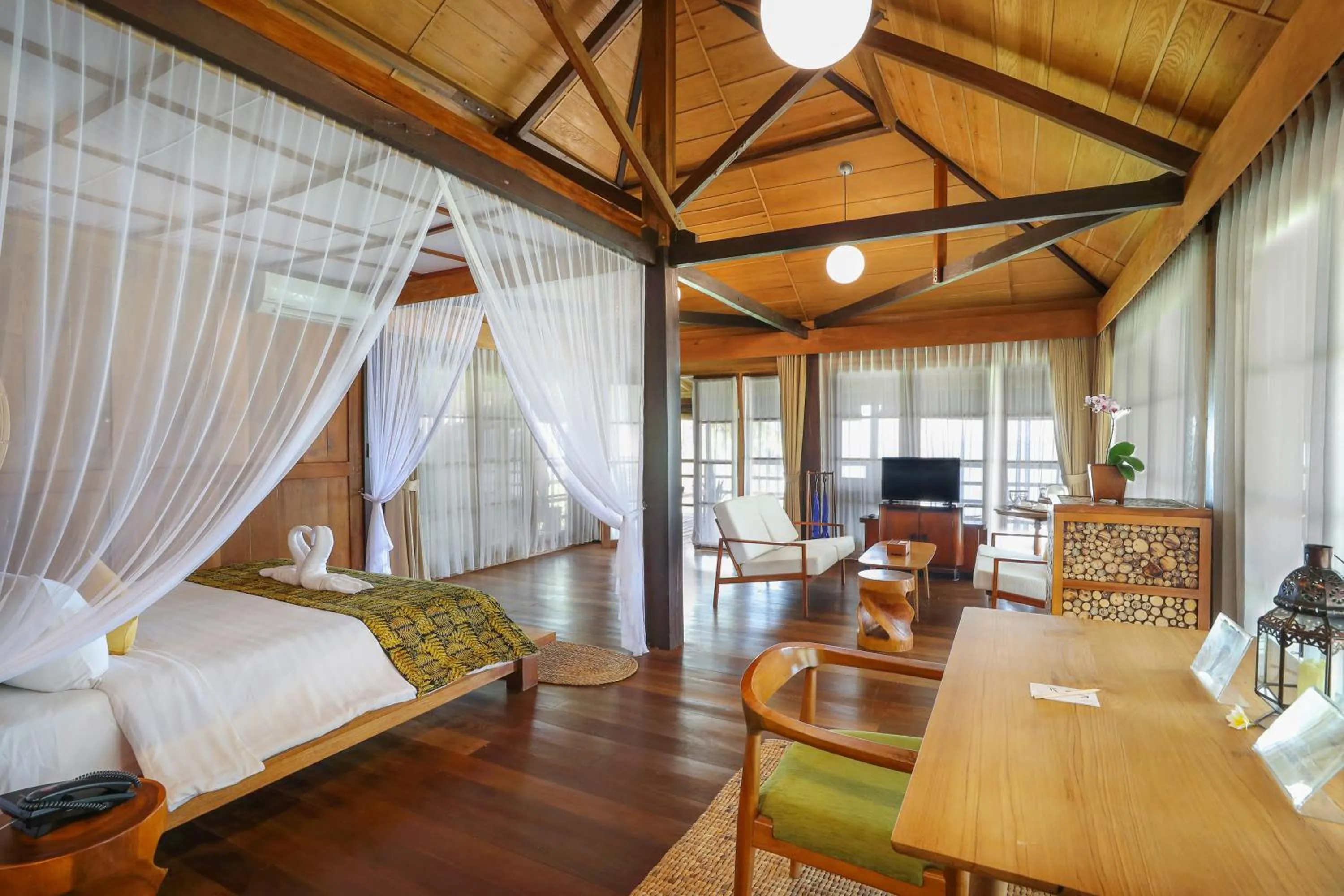 Bedroom, Bed in Villa So Long Banyuwangi - Ijen