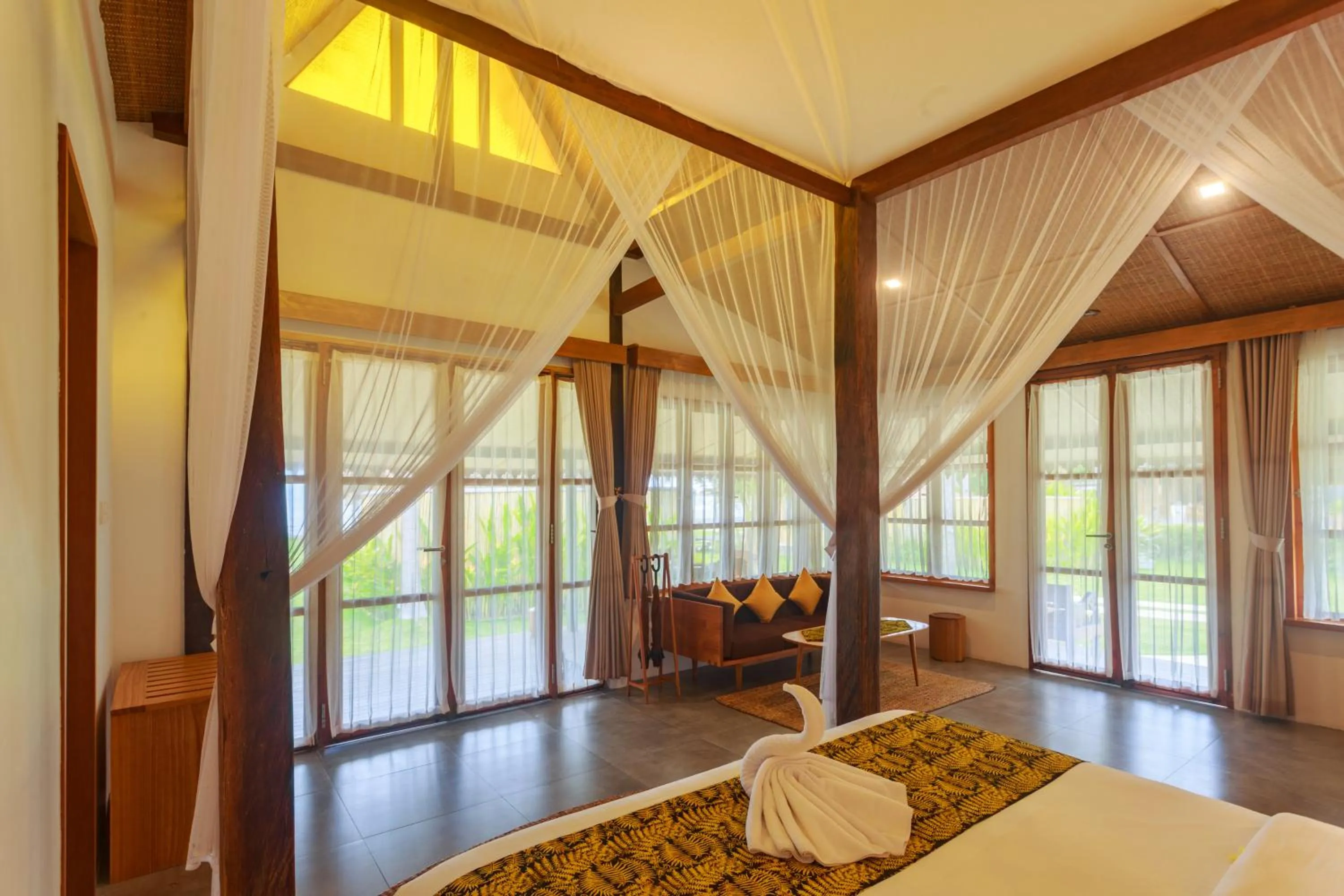 Bedroom, Bed in Villa So Long Banyuwangi - Ijen