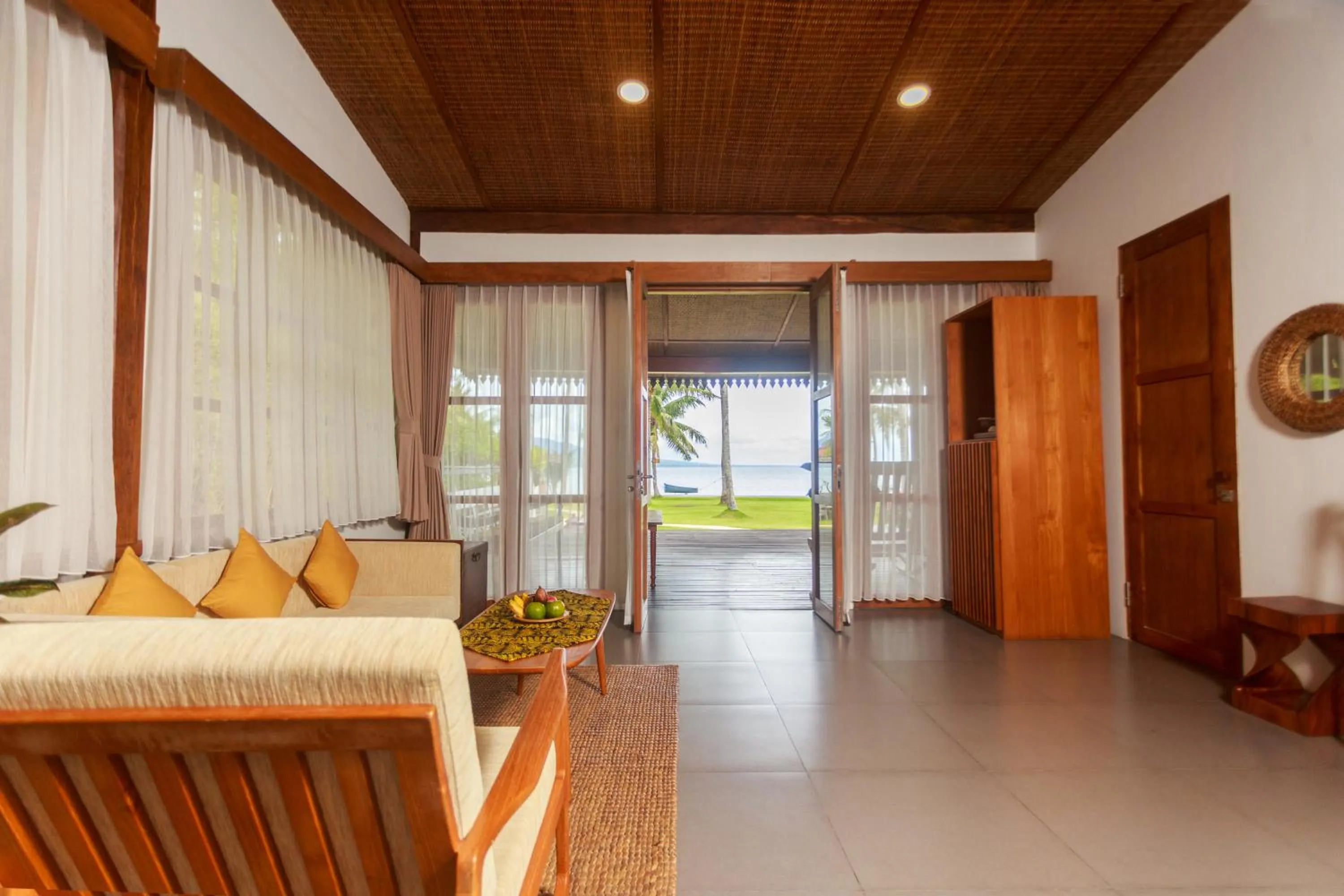 Seating area in Villa So Long Banyuwangi - Ijen