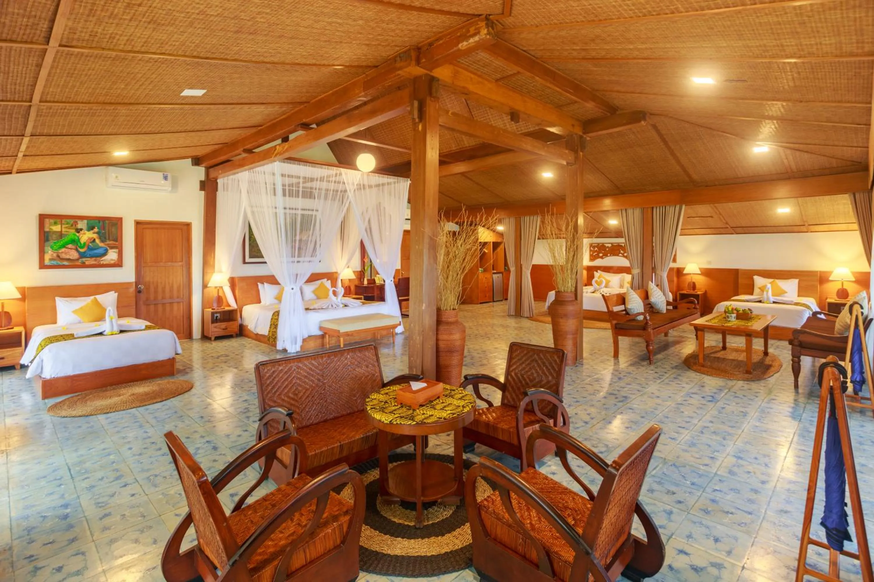 Seating area in Villa So Long Banyuwangi - Ijen