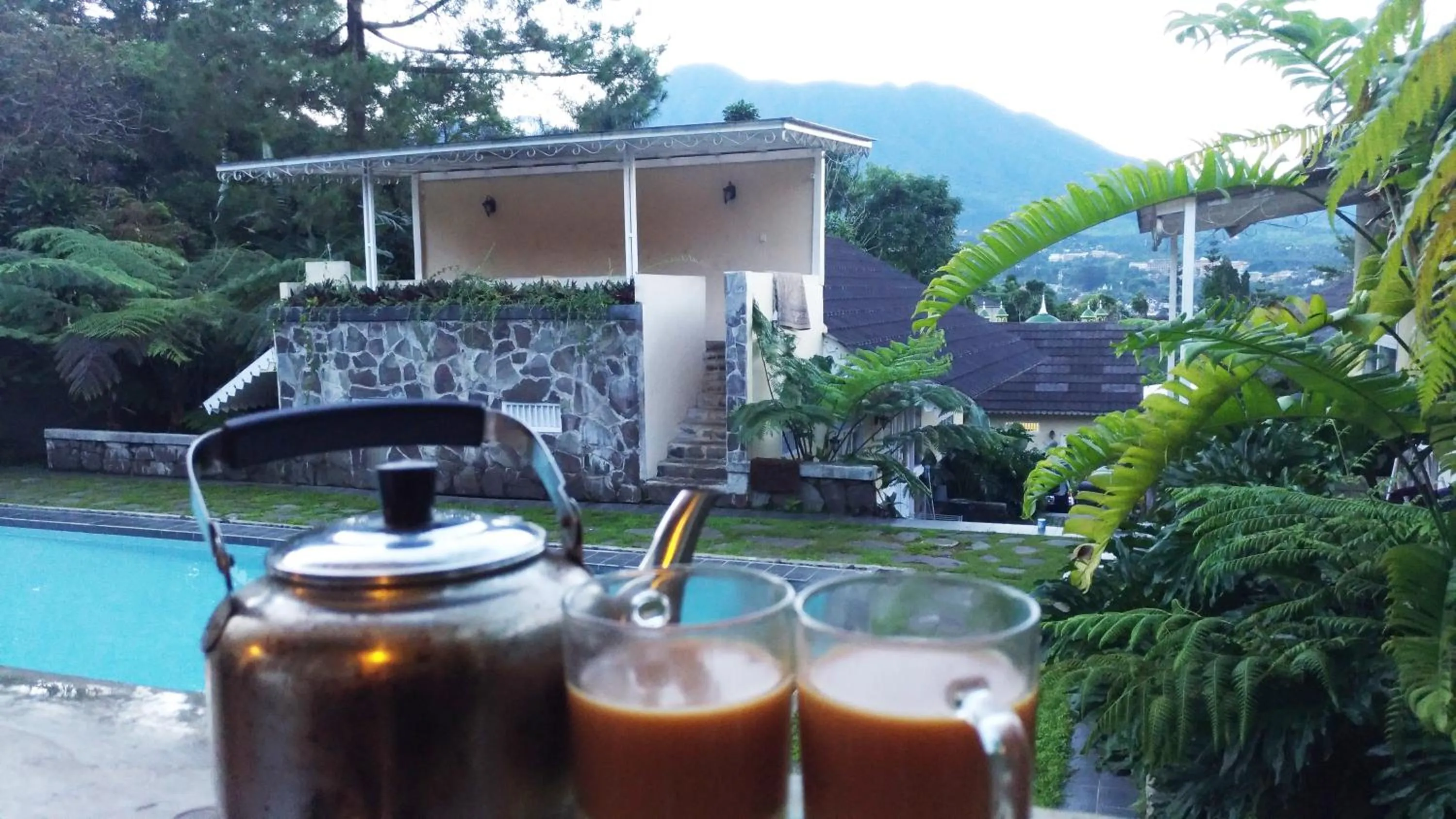 Swimming pool in d'Oasis Mountain Resort