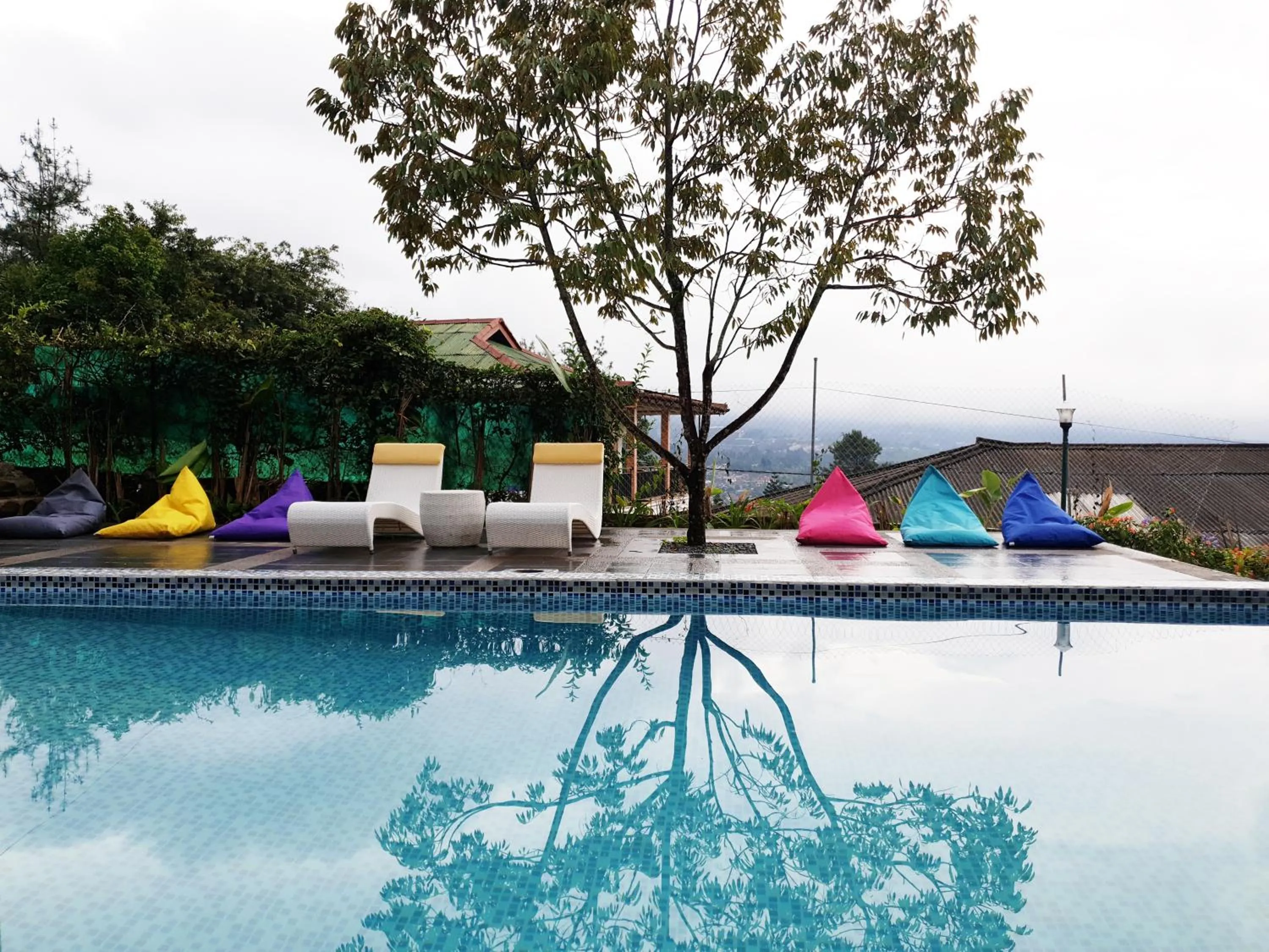 Swimming pool in d'Oasis Mountain Resort