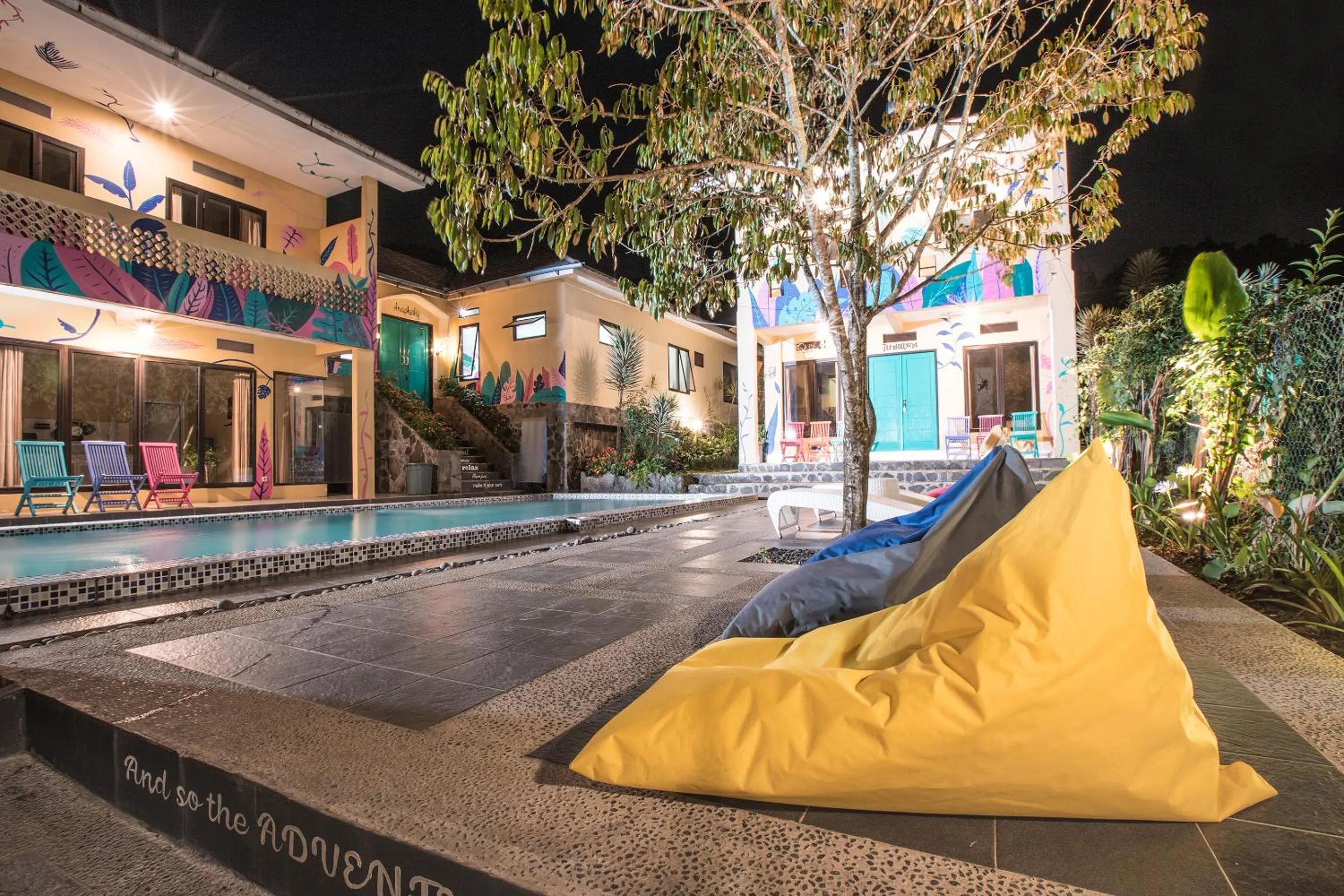 Swimming pool in d'Oasis Mountain Resort