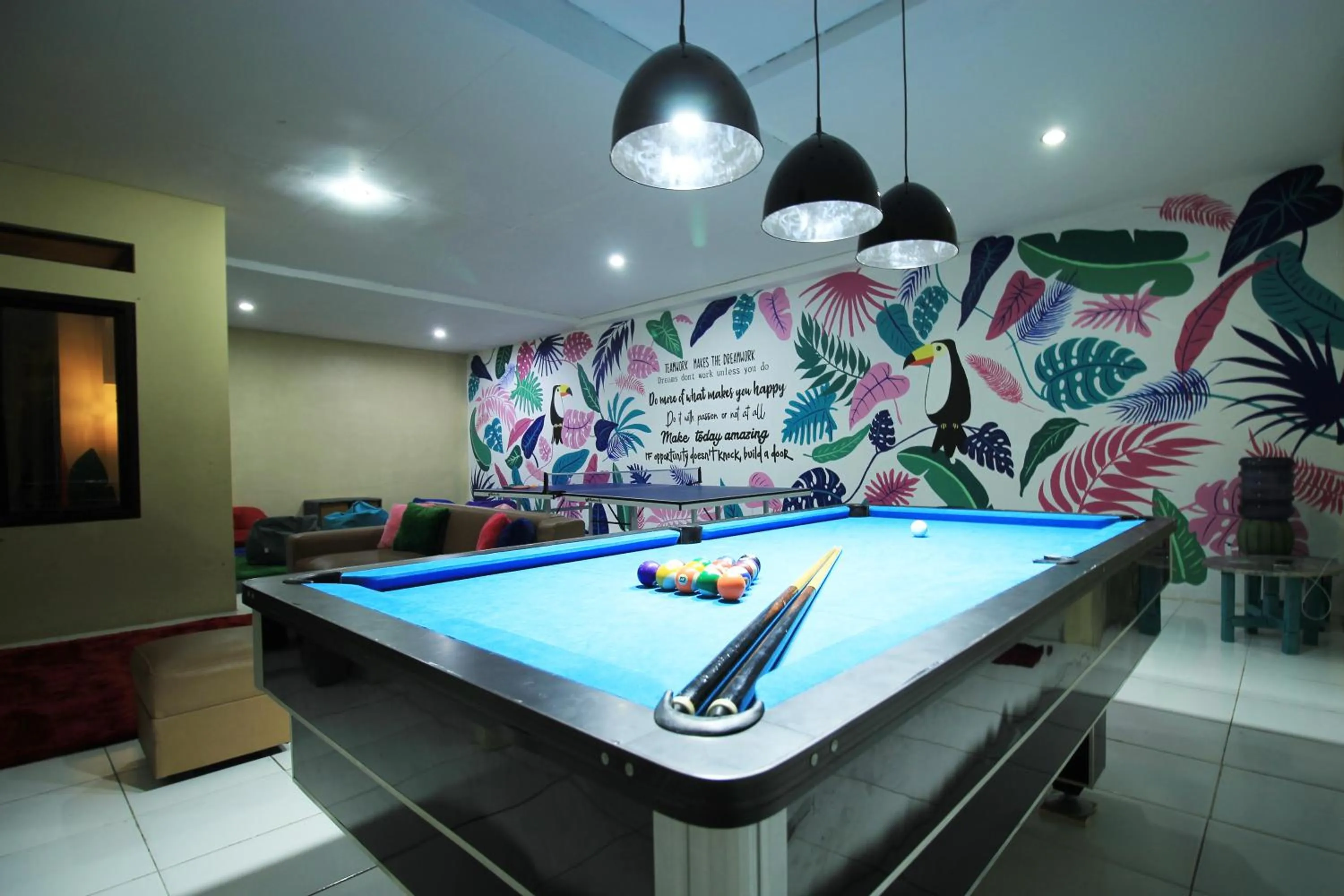 Billiard in d'Oasis Mountain Resort