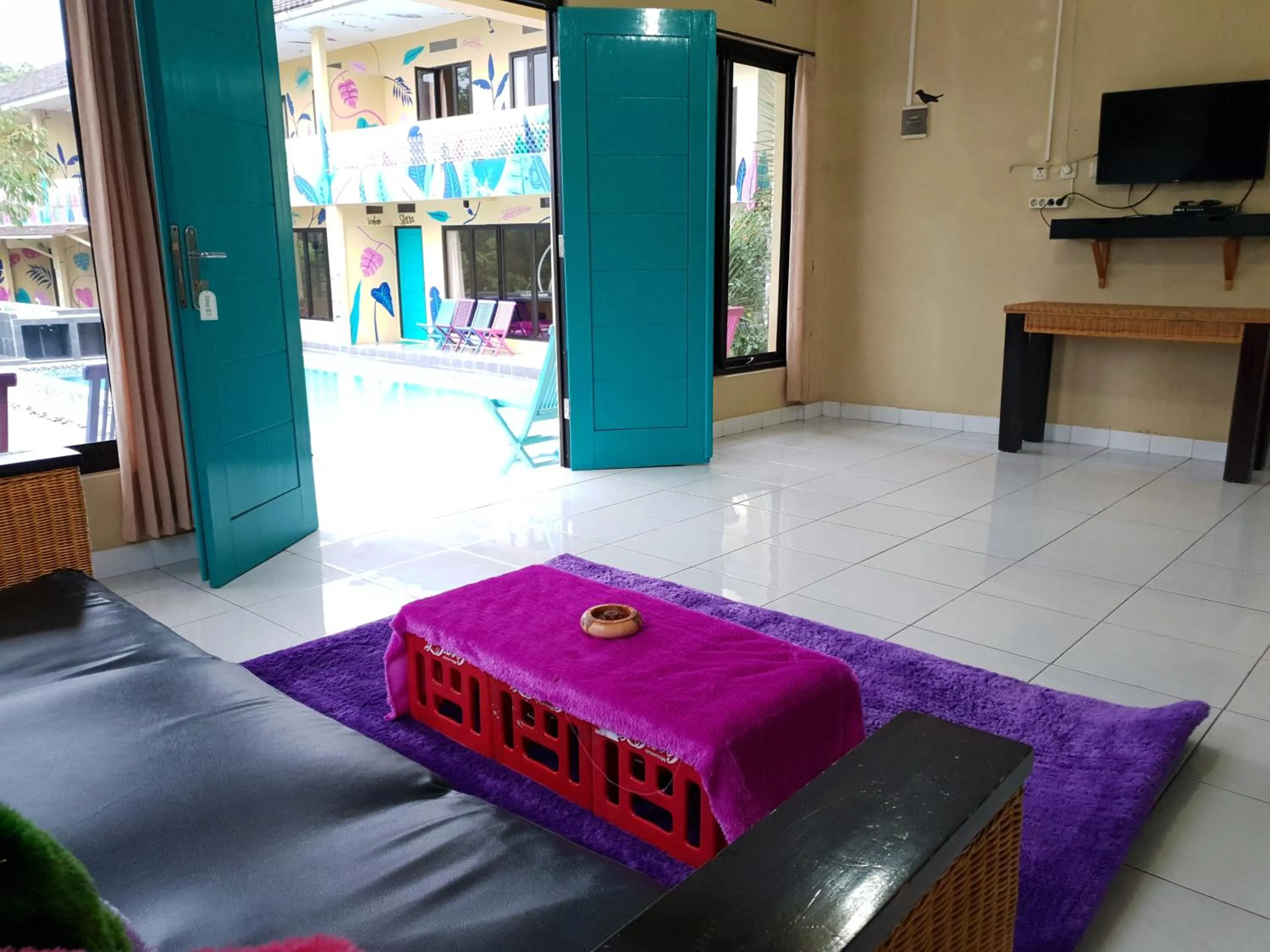 Seating area in d'Oasis Mountain Resort