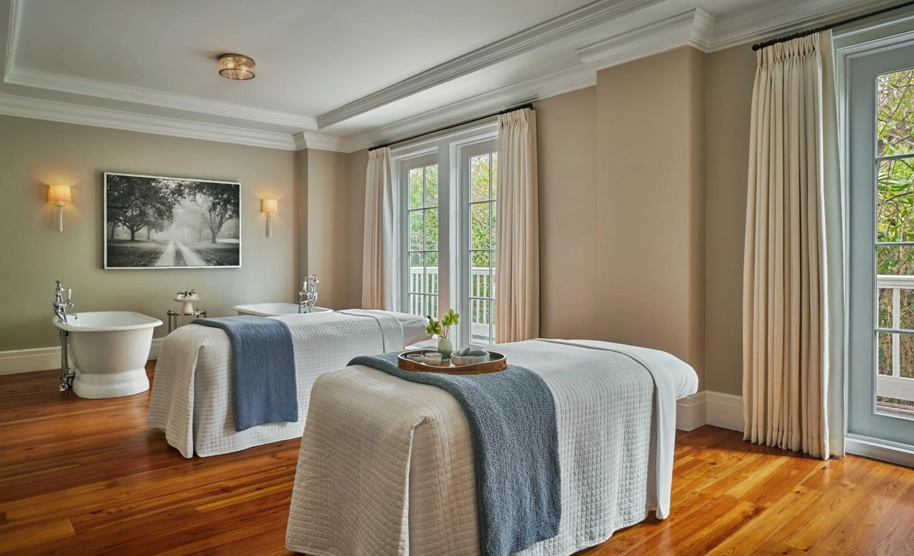 Spa and wellness centre/facilities, Bed in Montage Palmetto Bluff