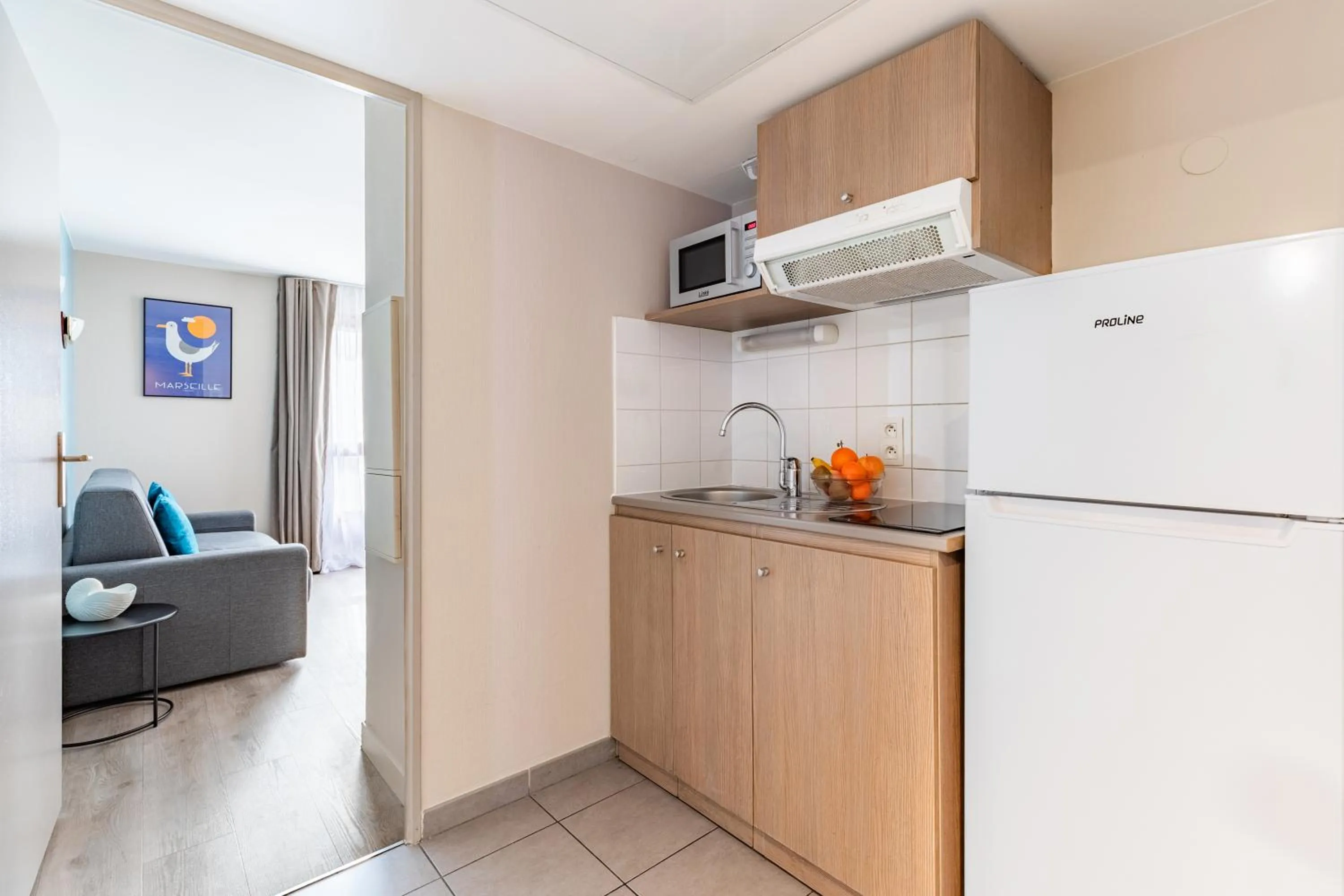Kitchen or kitchenette in Appart'City Classic Marseille Euromed
