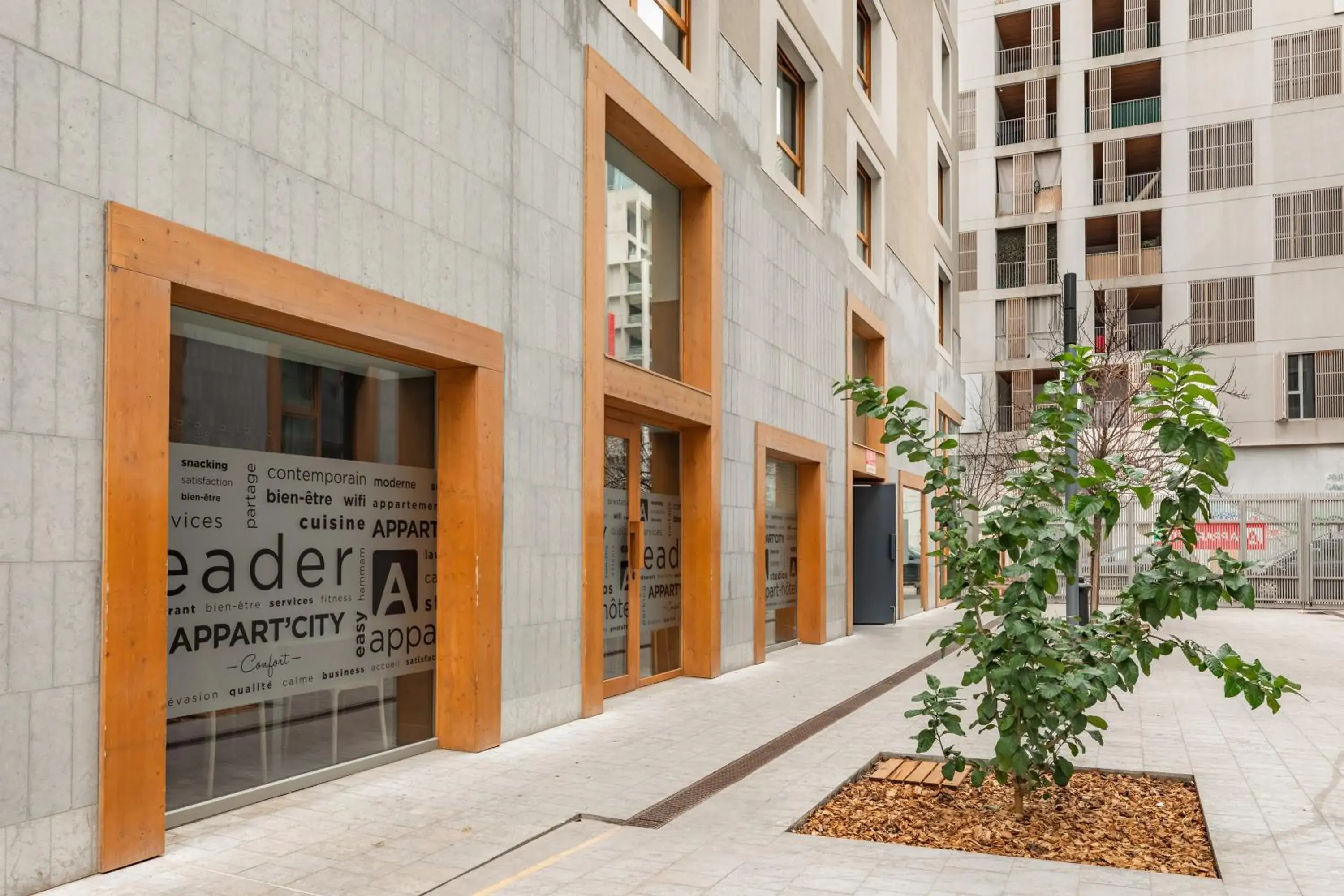 Facade/entrance in Appart'City Classic Marseille Euromed Facade/entrance in Appart'City Classic Marseille Euromed