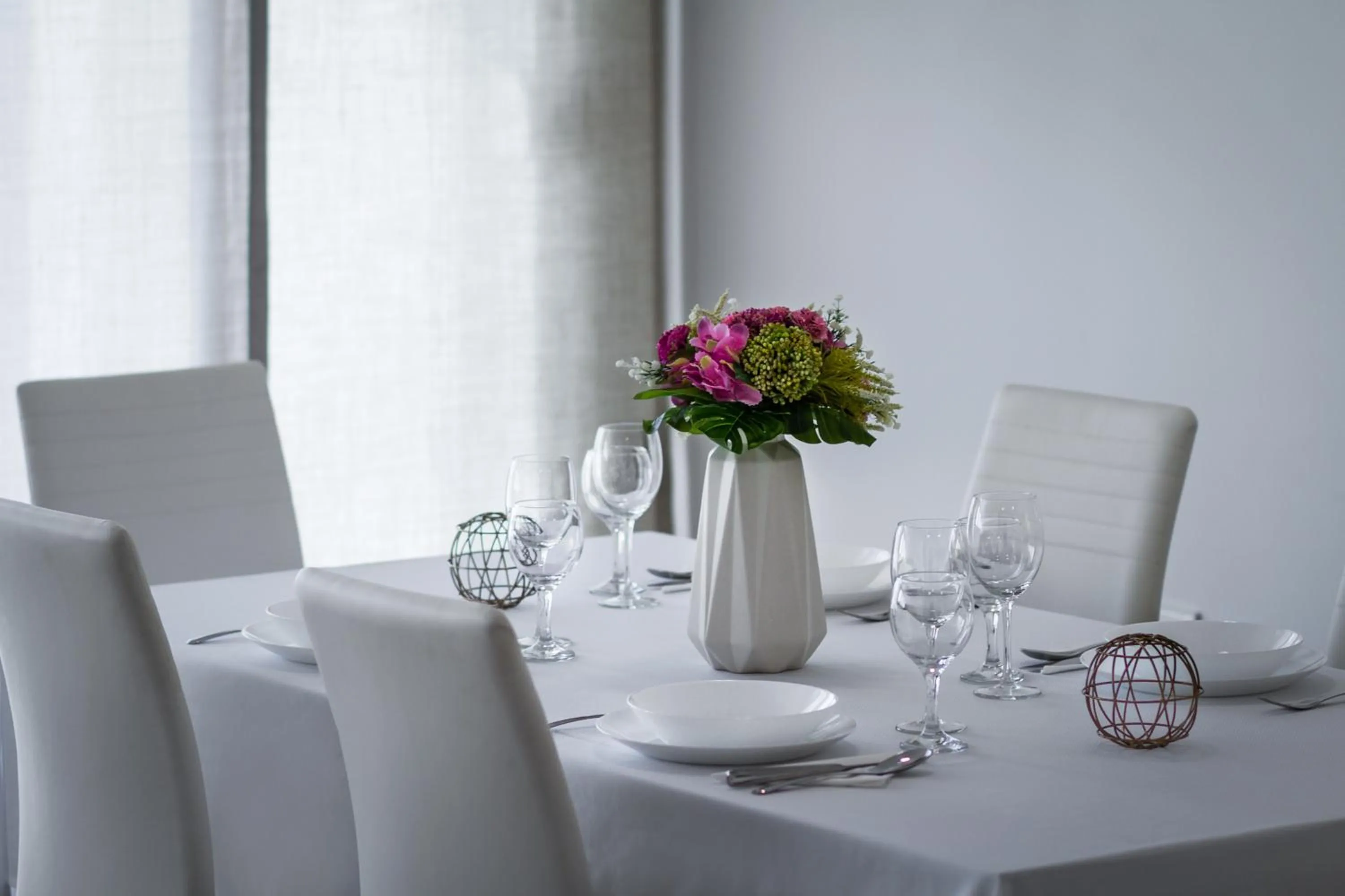 Dining area in BB Residence