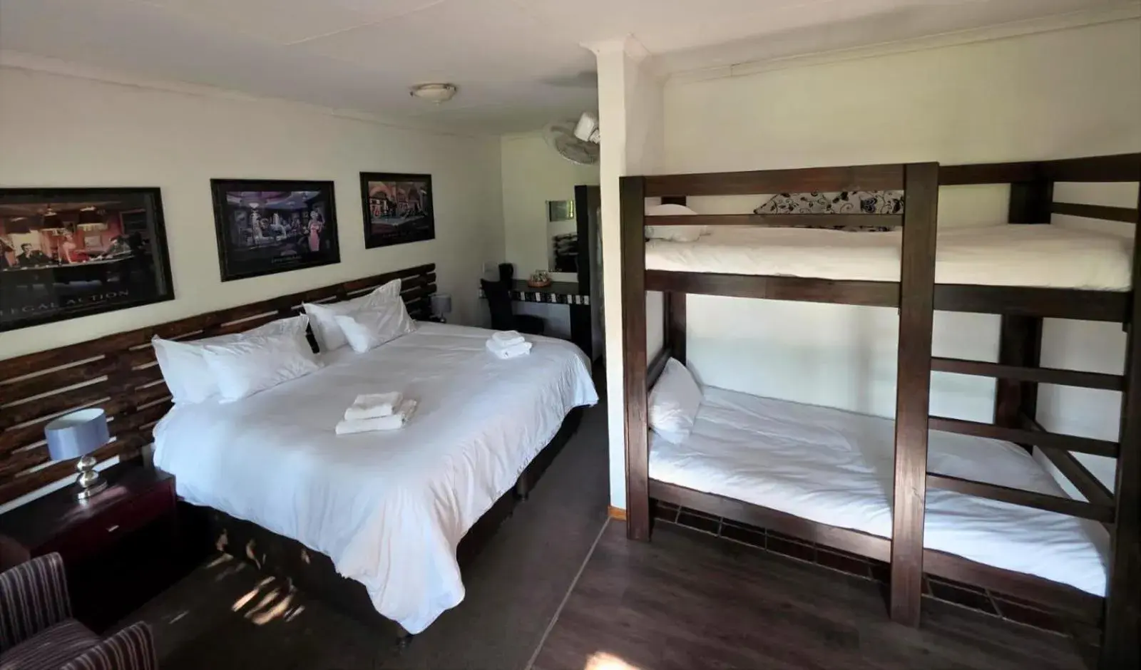 Bed in Wayside Lodge Bed in Wayside Lodge