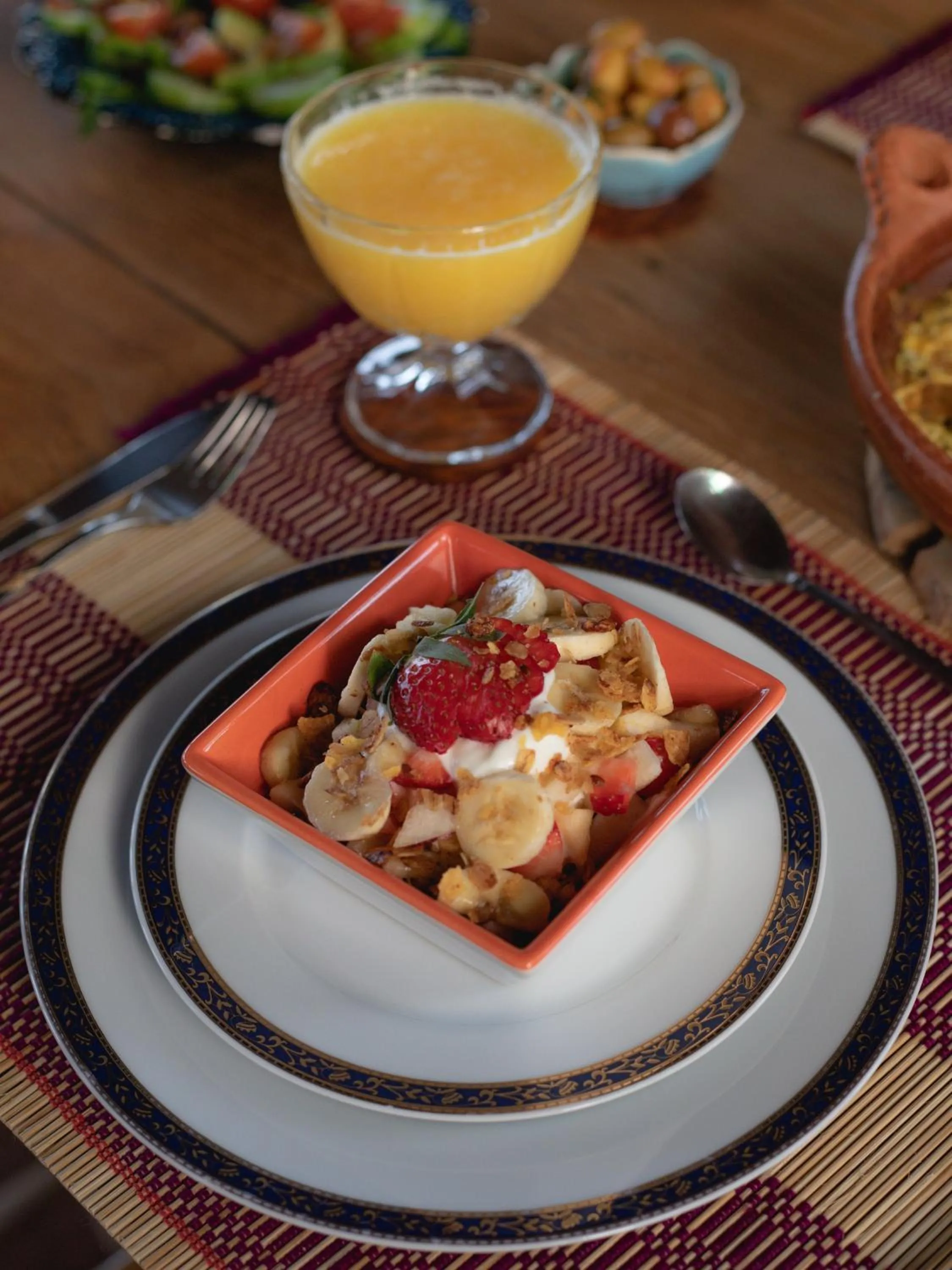 Food close-up in Maison Darna Guesthouse