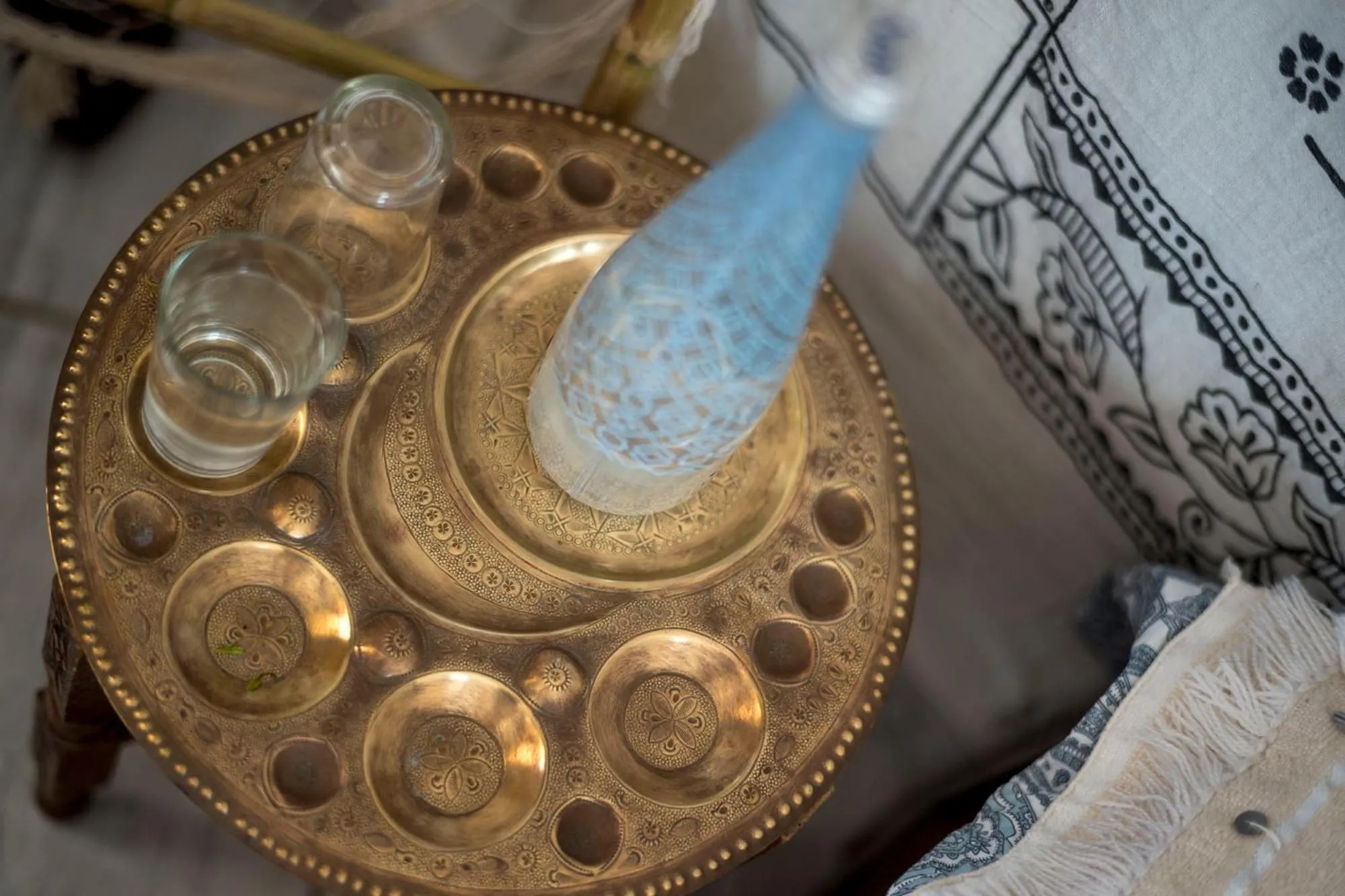 Decorative detail in Maison Darna Guesthouse