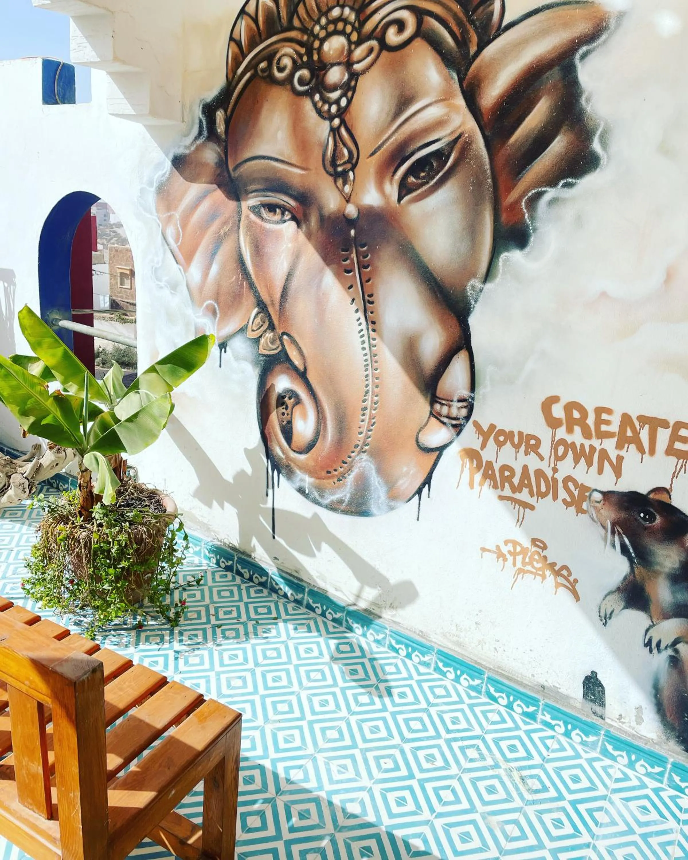 Balcony/Terrace in Maison Darna Guesthouse